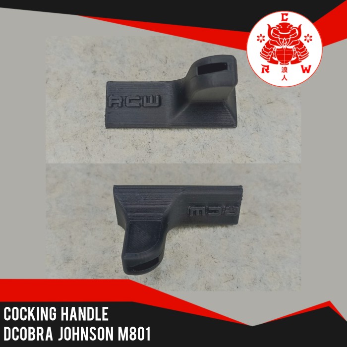Cocking Handle Upgrade D'Cobra Johnson M801 DCobra M-801 Kokangan Ergonomic RCW