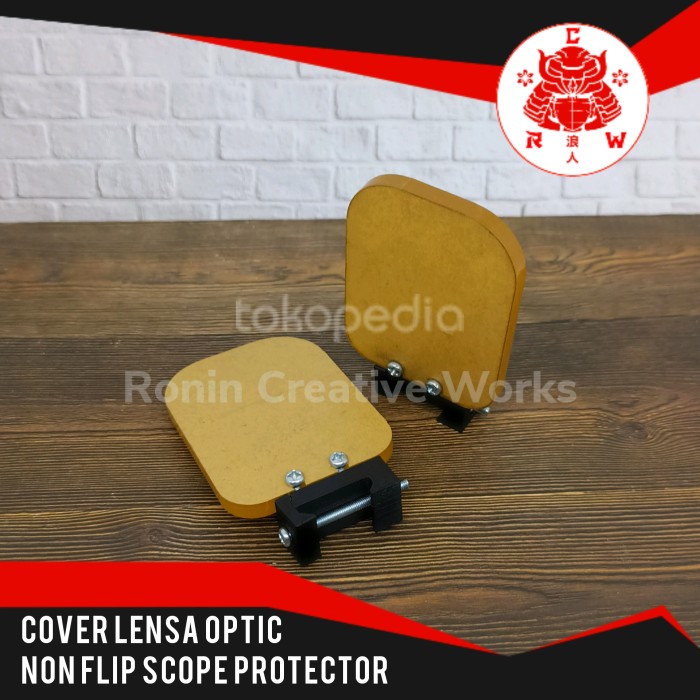 Cover Lensa Optic (non flip) Scope Holo Sight Red Dot Pelindung Lensa