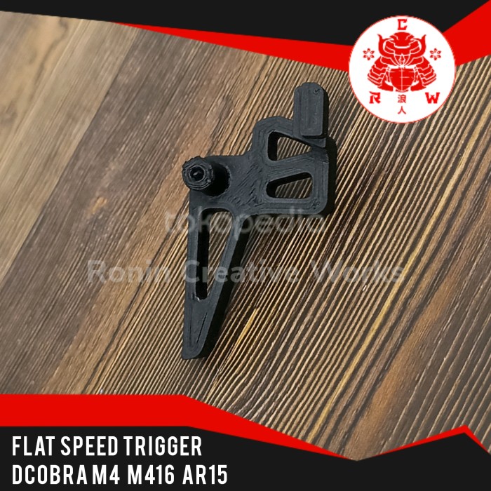 Flat Speed Trigger Dcobra D'cobra M4 M16 AR15 M416 Spring