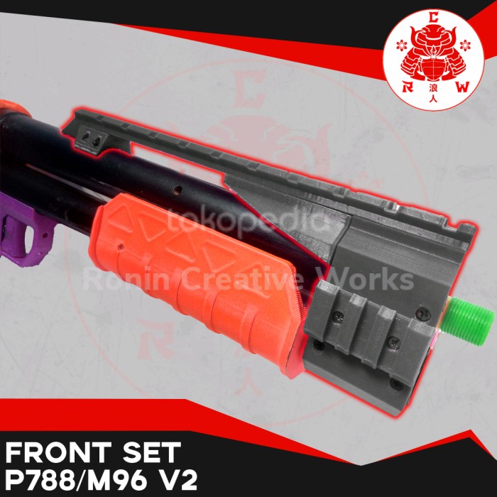 Front Cover Shotgun Dcobra M788/M96 V2 untuk Dcobra M788 M96 P788