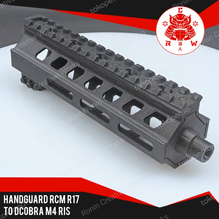 Handguard RCM R17 to Dcobra M4 Ris MLOK Spring D'Cobra M416 Upgrade