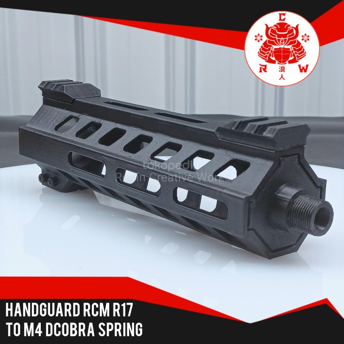 Handguard RCM 17 to Dcobra M4 Ris MLOK Spring D'Cobra M416 Upgrade