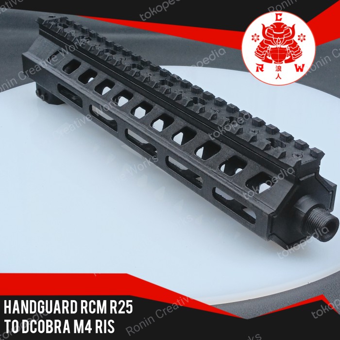 Handguard RCM R25 to Dcobra M4 Ris MLOK Spring D'Cobra M416 Upgrade