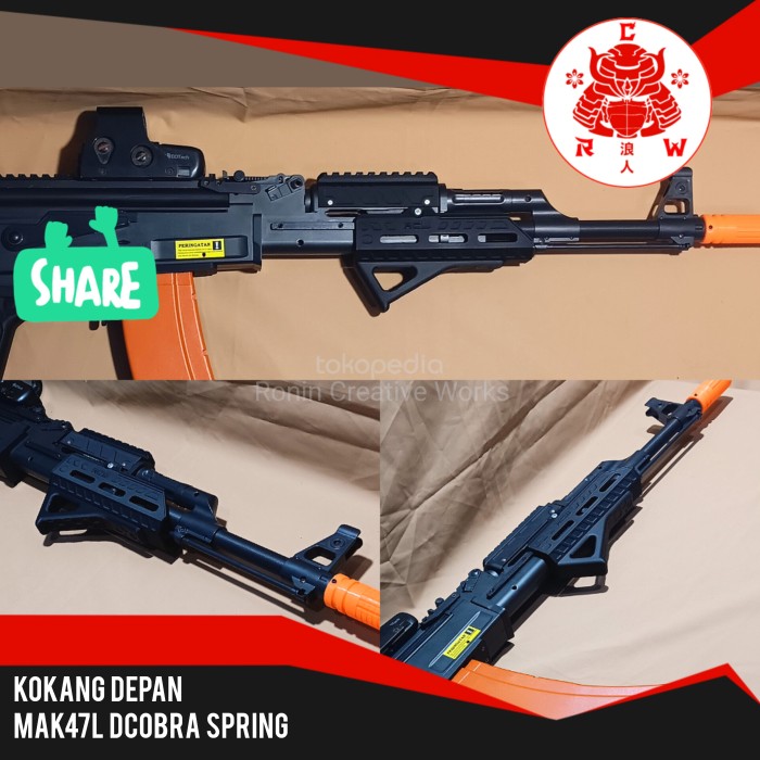 Kokang Depan MAK47L Dcobra AK47 Spring Kit Kokangan D'cobra Upgrade