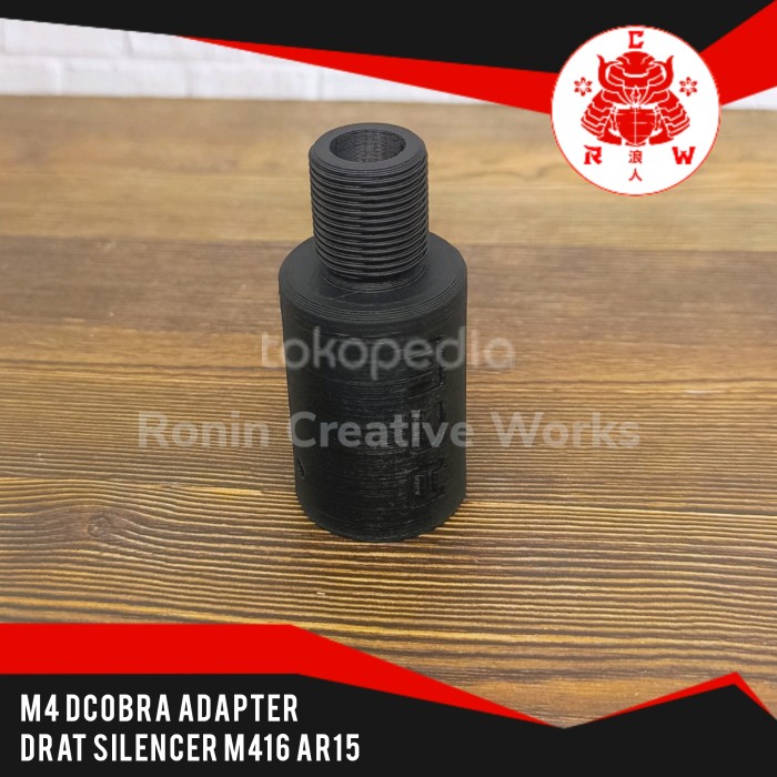 M4 Dcobra D'cobra Drat Adapter Silencer M416 AK-15 M16 Spring