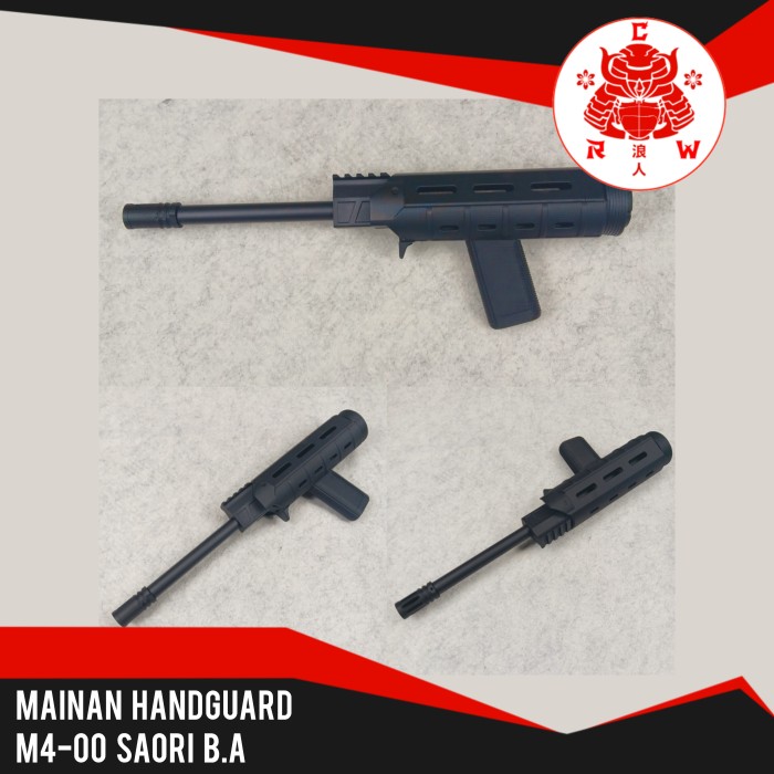 Mainan Handguard M40-00 Saori B.A Front Side untuk Dcobra M4 M416 AR15 Custom Upgrade RCW