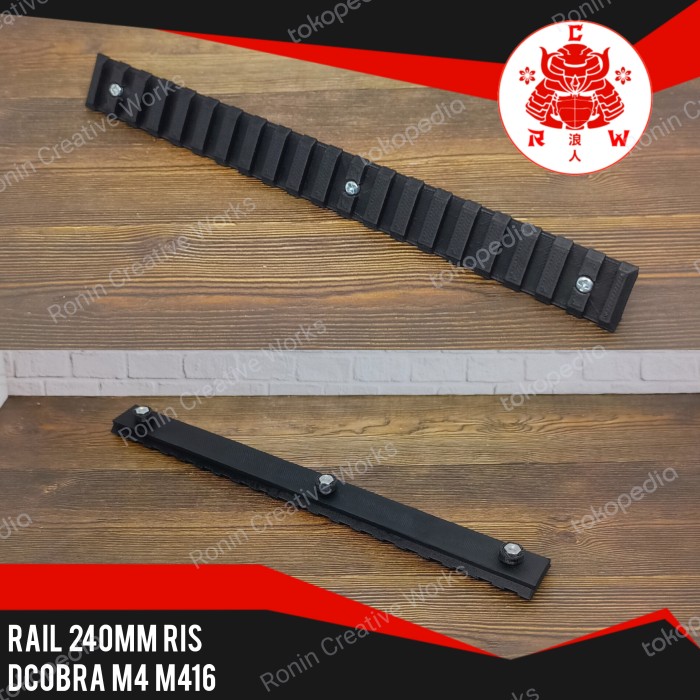Picatinny Rail 240mm Dcobra D'cobra M416 M4 AR15 Spring