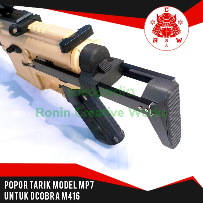 Popor Tarik Model MP7 untuk Dcobra D'cobra M416