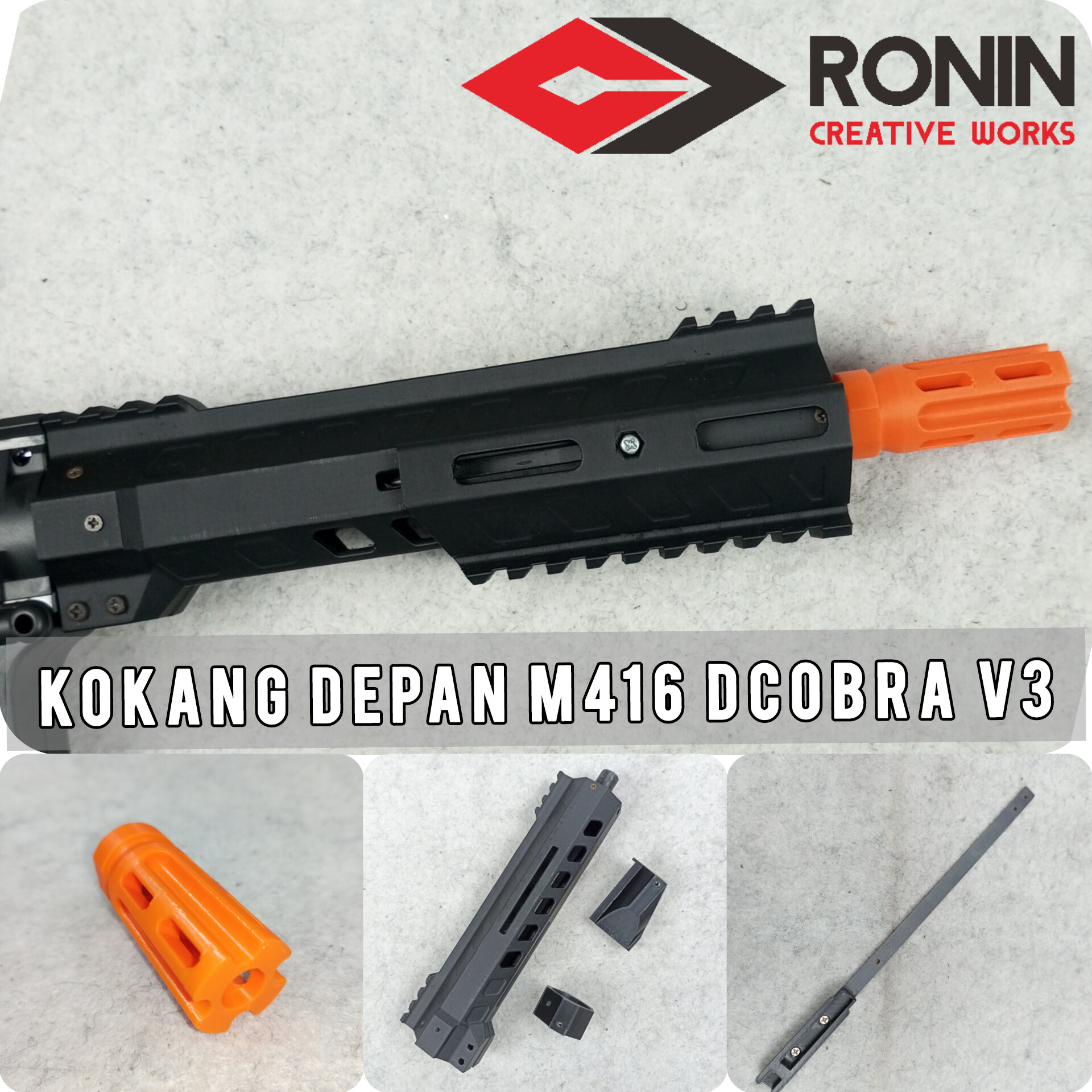 KOKANG DEPAN V3 RCW M416 DCOBRA