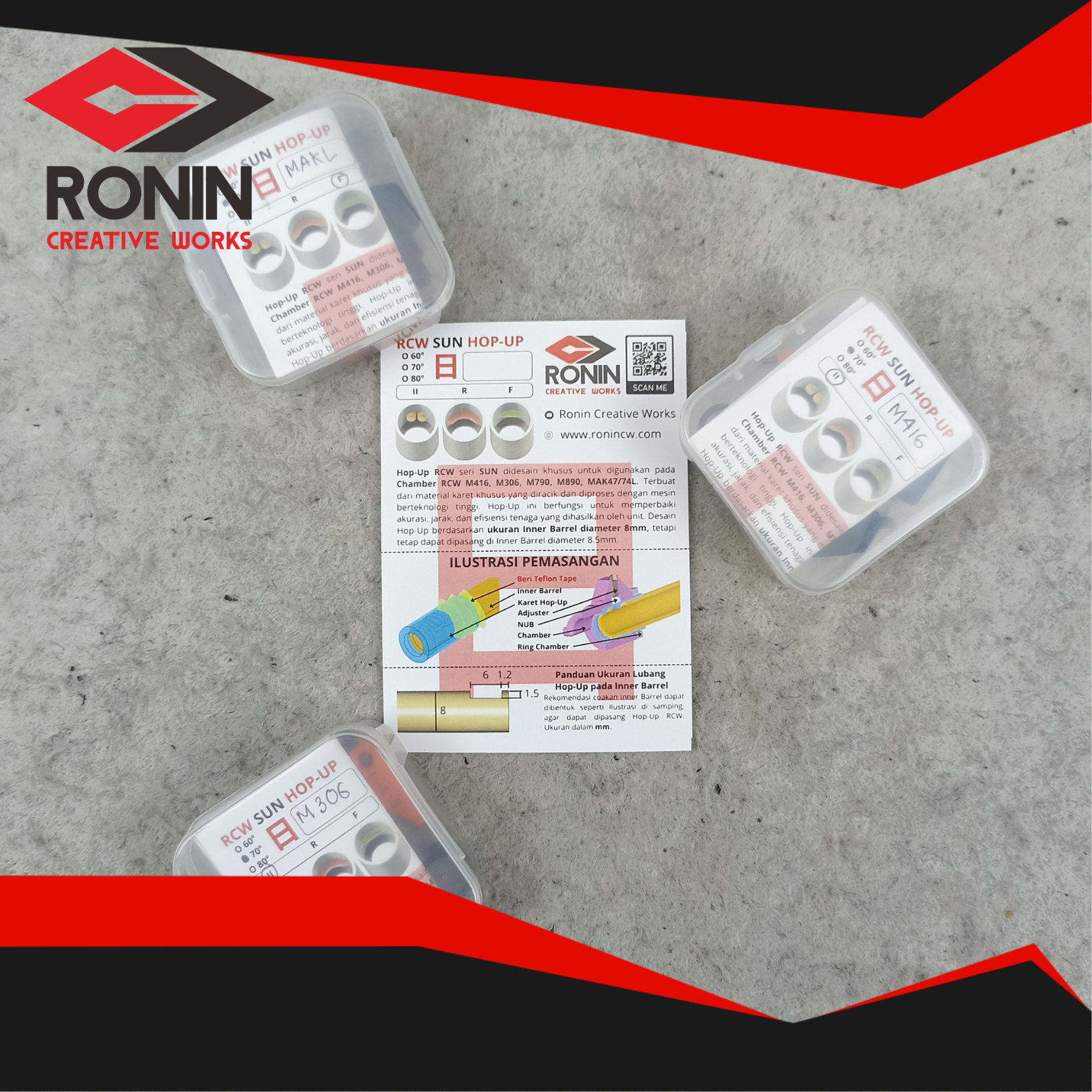 SUN HOP-UP MAINAN UNTUK UNIT MAK47L MAK74L