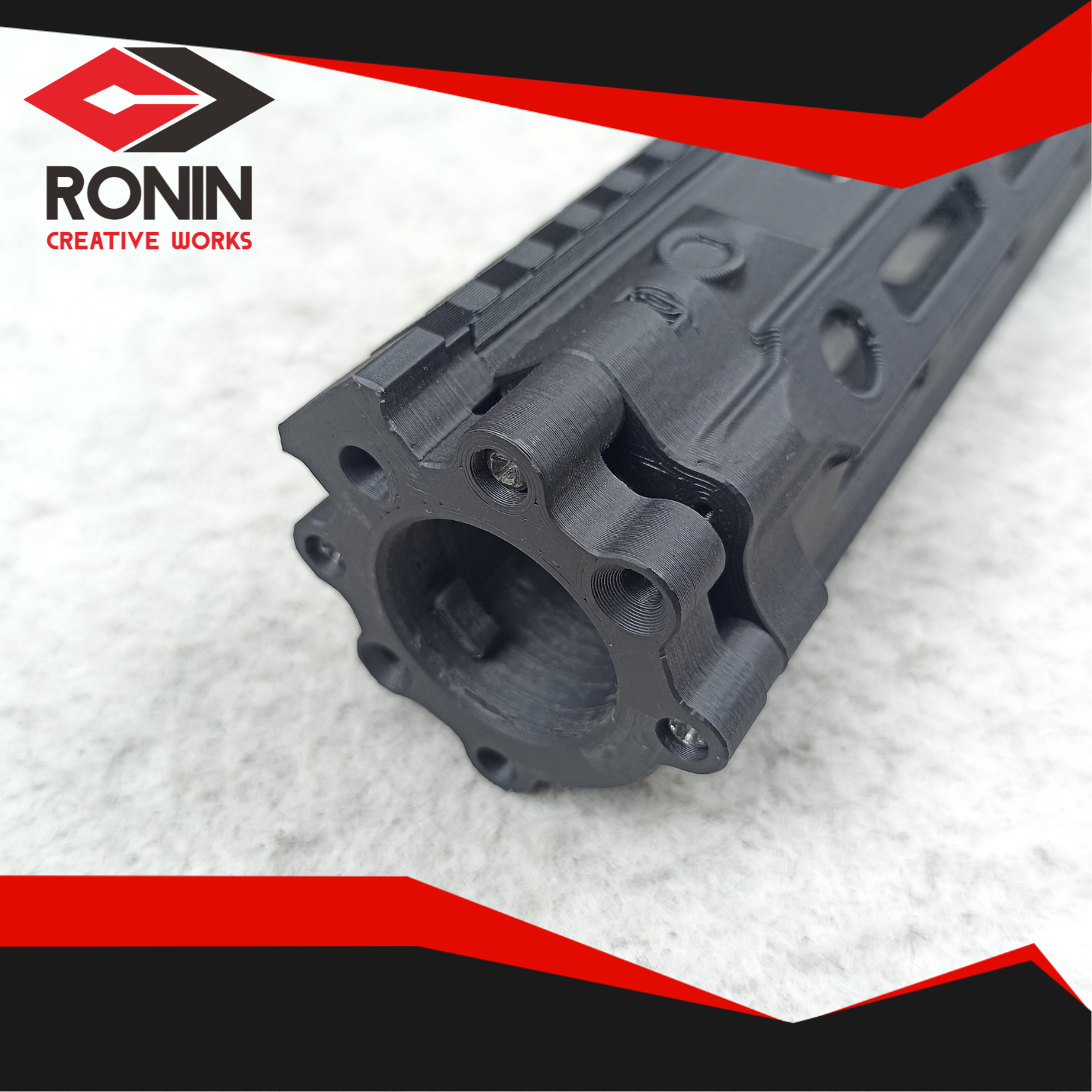 MAINAN HANDGUARD RIS SIMON OFFENSE 245 UNTUK DCOBRA M416 M4 AR15 M16 SPRING