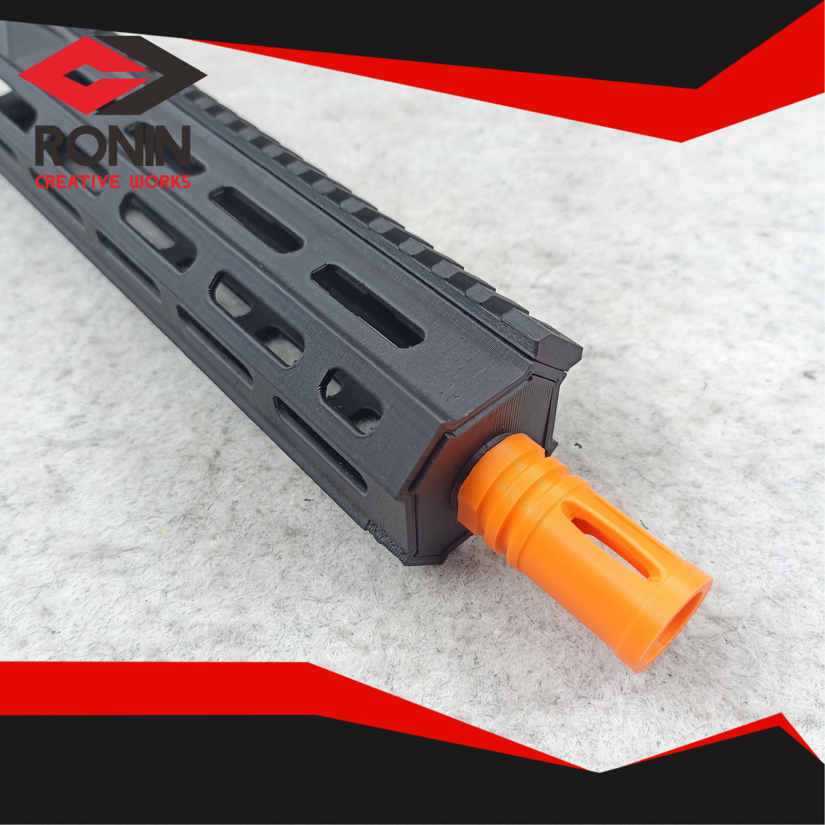 MAINAN HANDGUARD RIS SIMON OFFENSE 245 UNTUK DCOBRA M416 M4 AR15 M16 SPRING