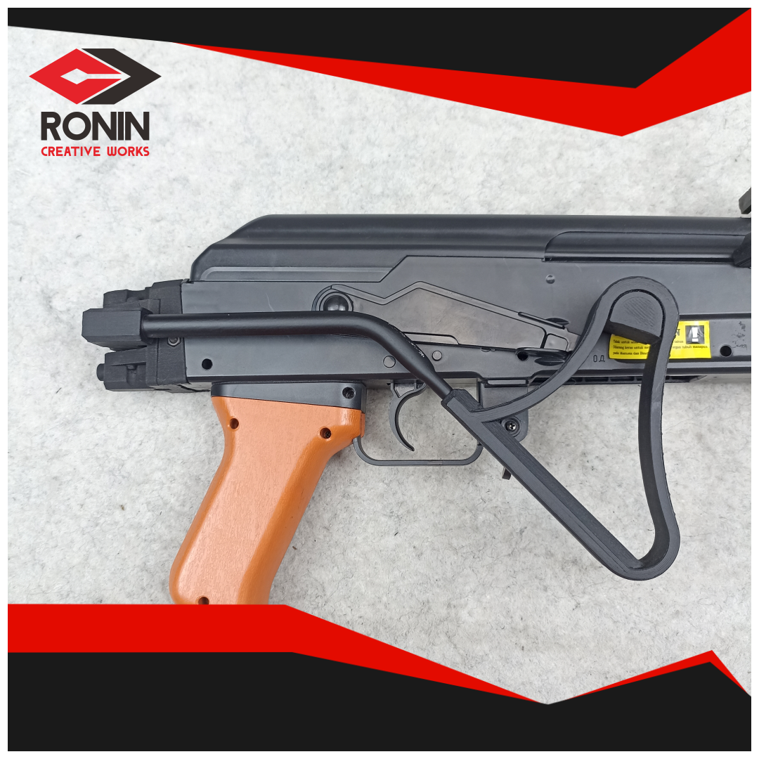 MAINAN STOCK LIPAT WS-1 ROMANIAN UNTUK UNIT MAK47L AK74