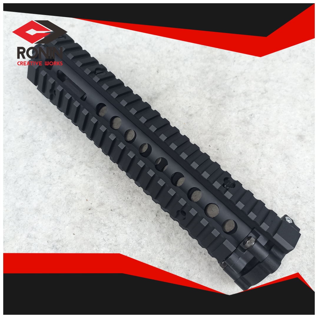 MAINAN RIS MK18 HANDGUARD HYBRID X UNTUK DCOBRA M416 SPRING
