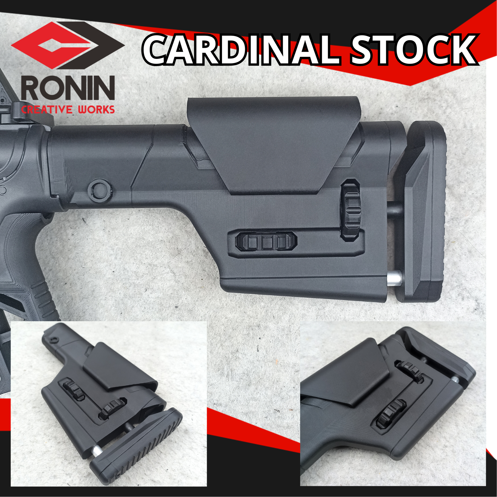 Mainan CARDINAL STOCK popor untuk m416 dcobra