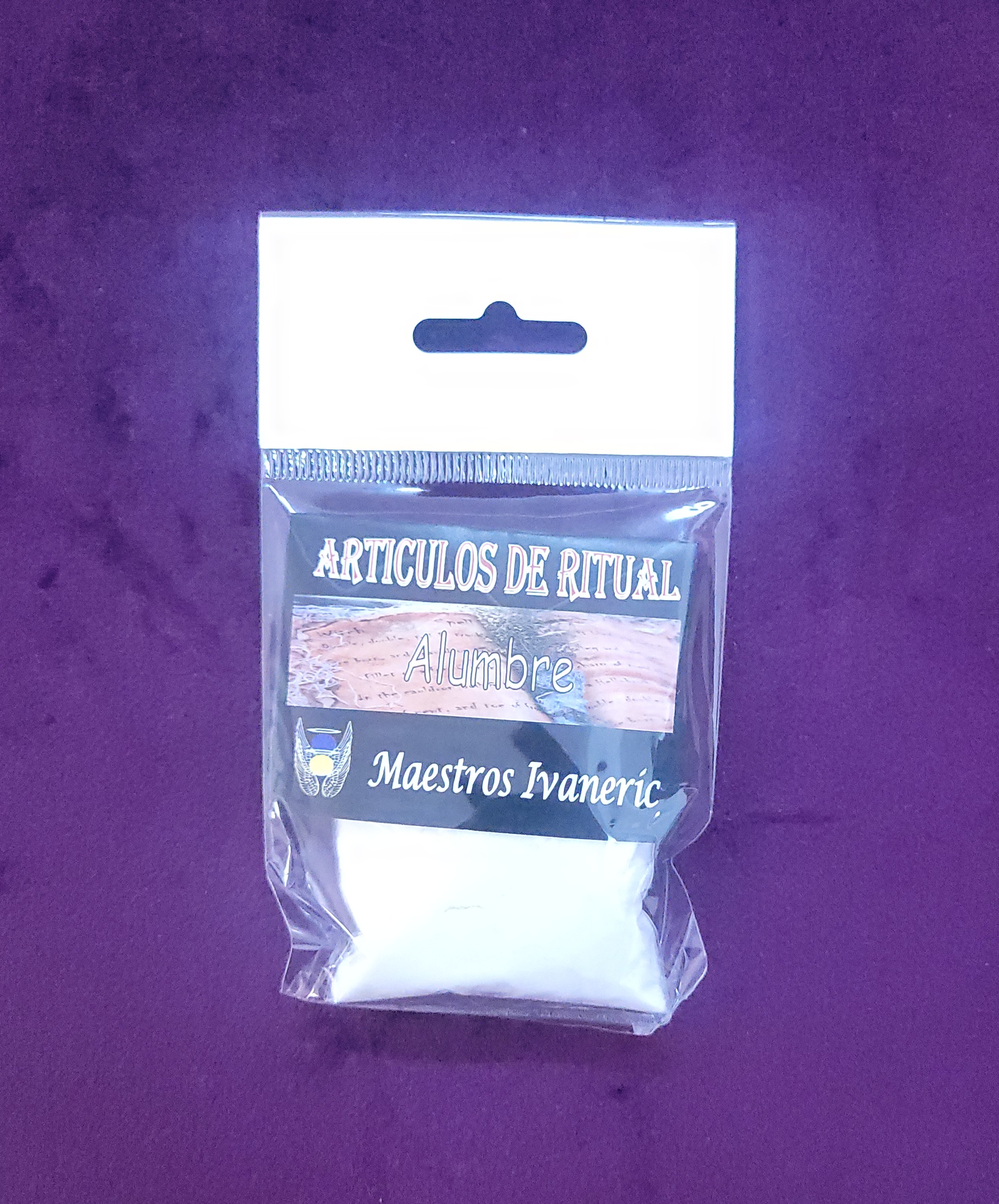 Piedra Alumbre peso aproximado 10 gr.