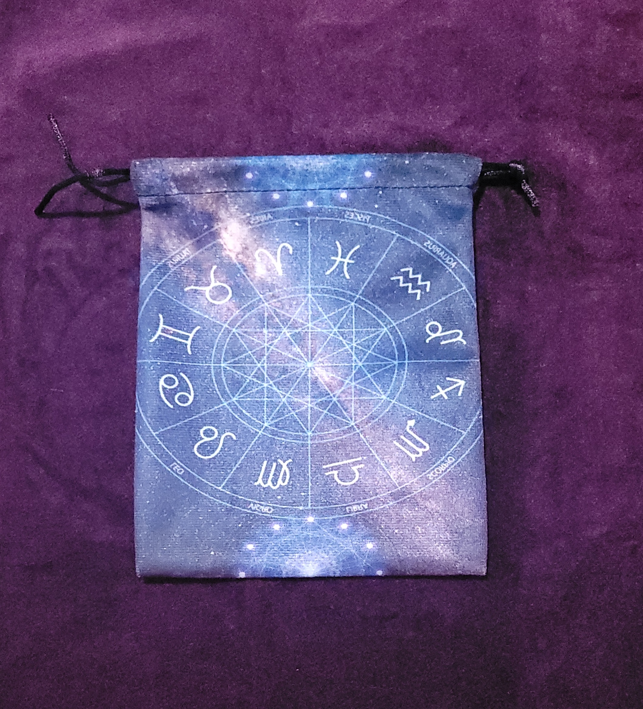 Bolsa Cartas de Tarot Rueda Astrológica