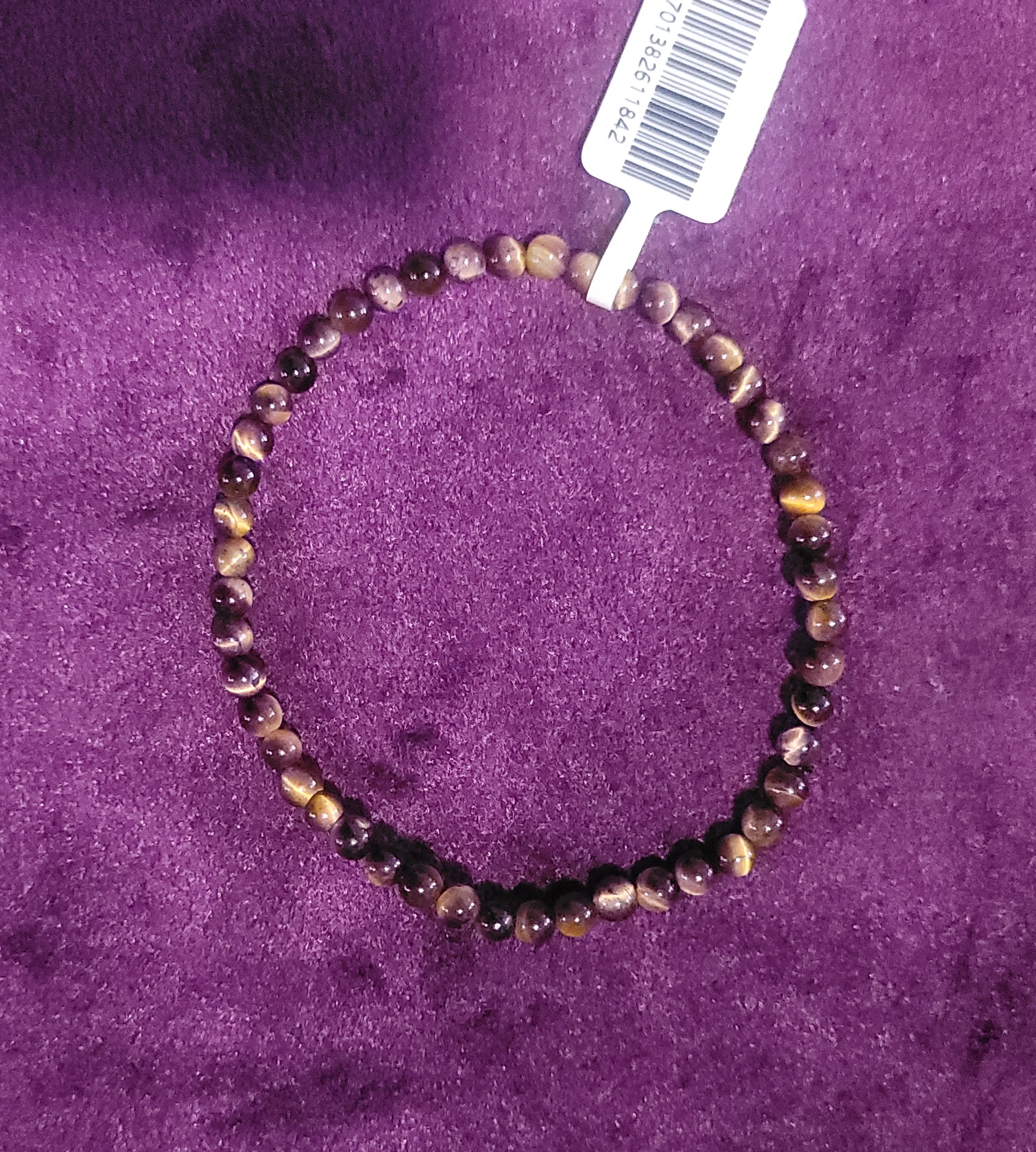 Pulsera de mineral ojo de tigre