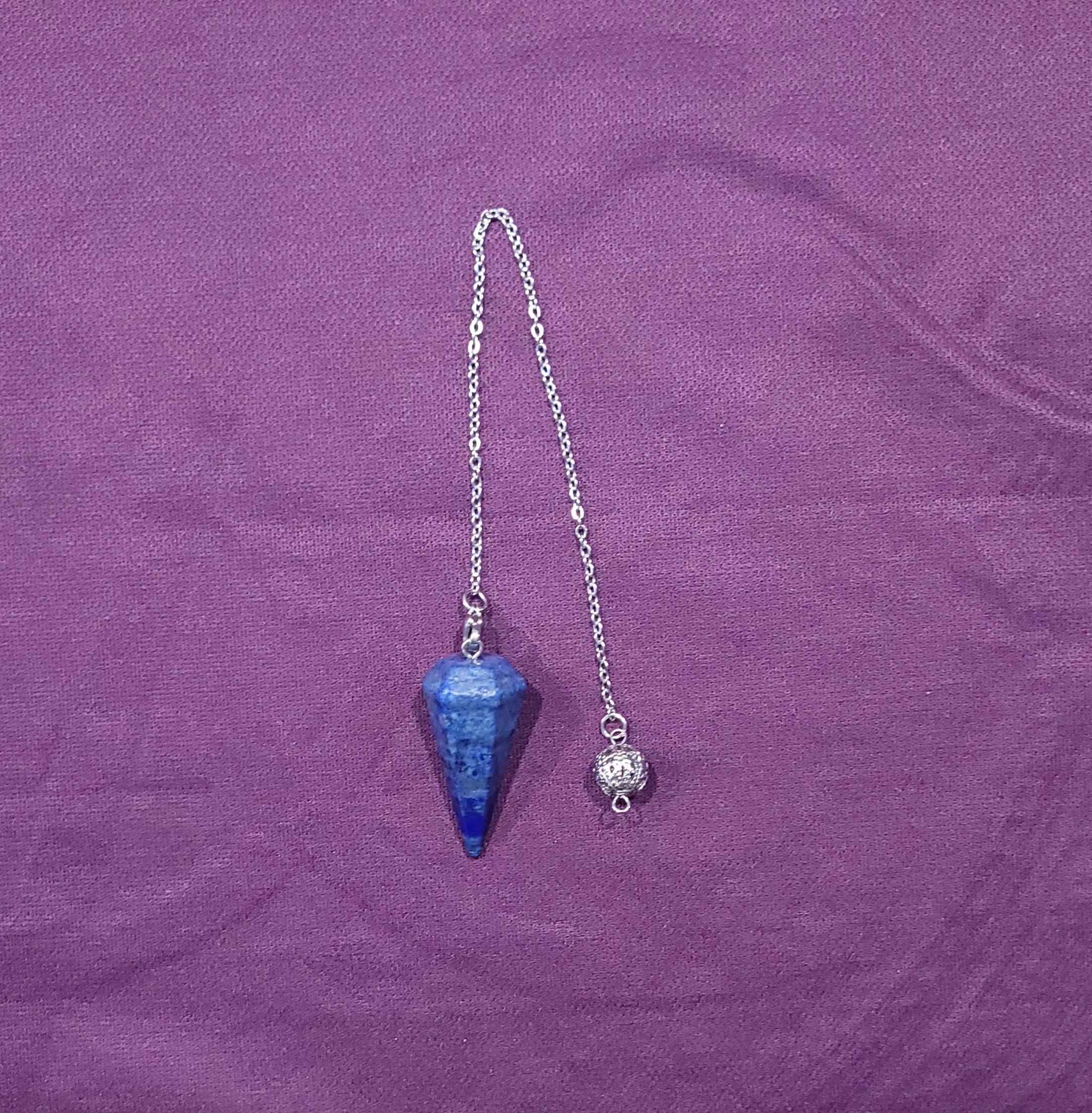 Péndulo Mineral Lapislázuli