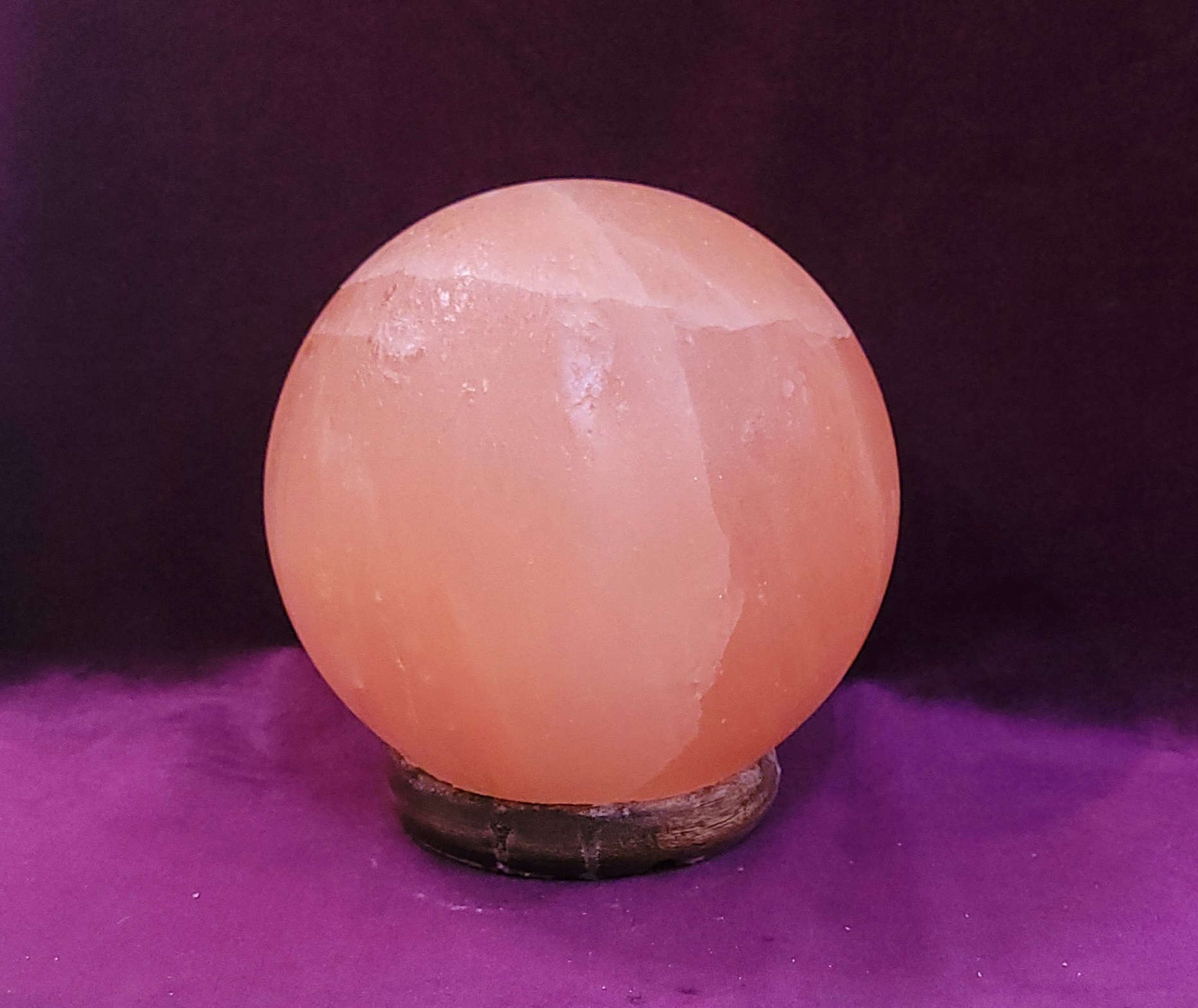 Lámpara de sal Esfera grande.