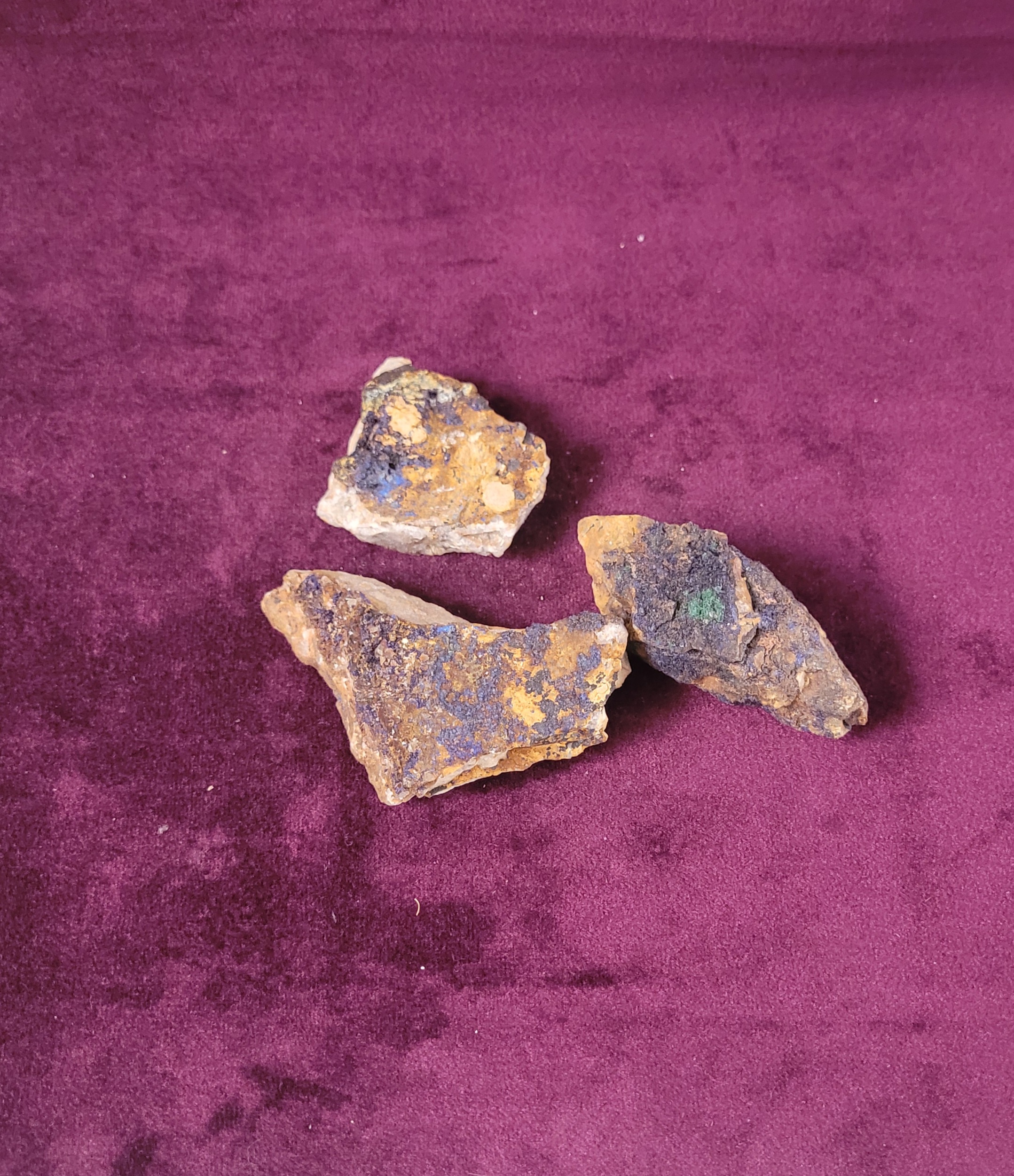 Azurita con Malaquita