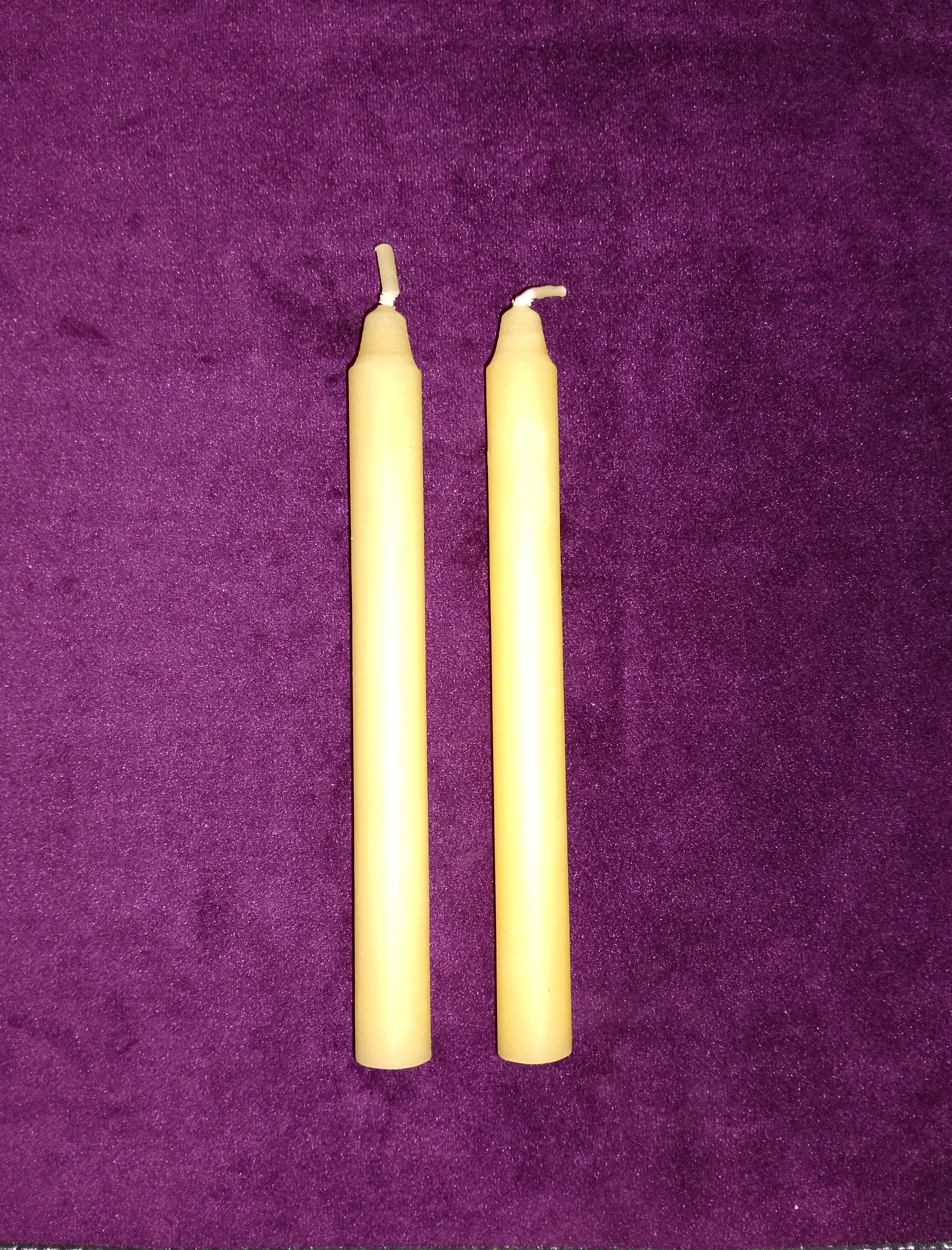 Vela Artesana Amarilla