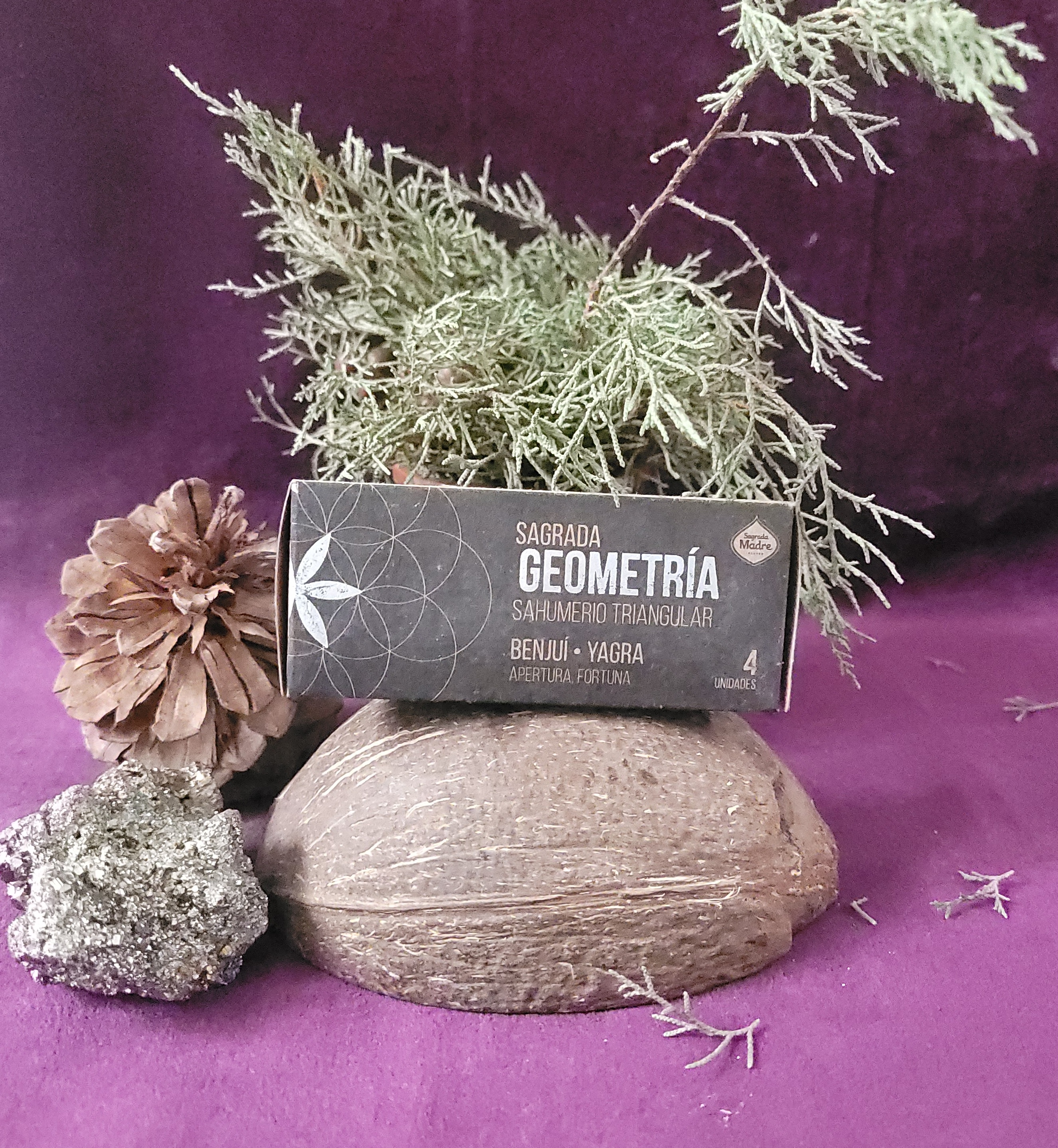 Incienso Triangular Benjui y Yagra