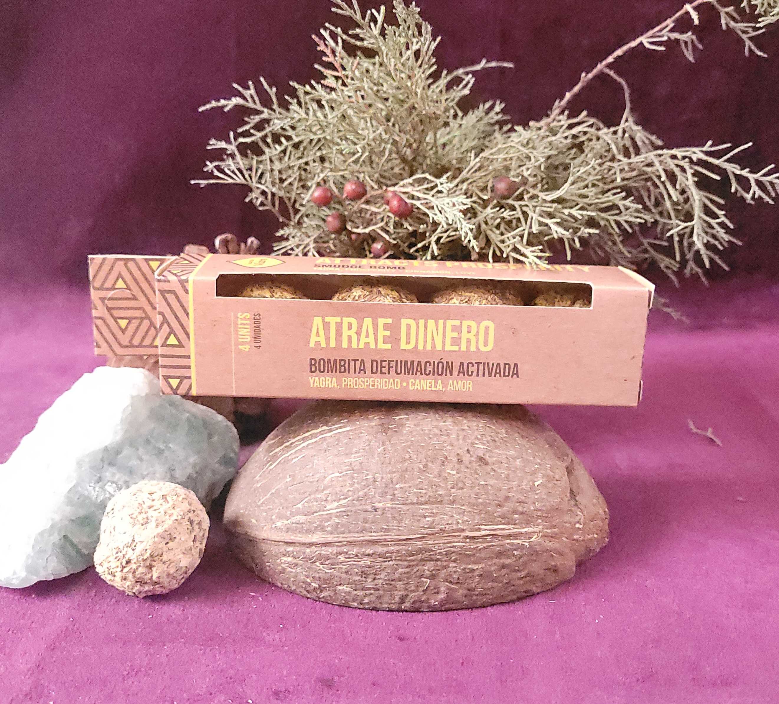 Bombitas Atrae Dinero Defumación Activada Sagrada Madre