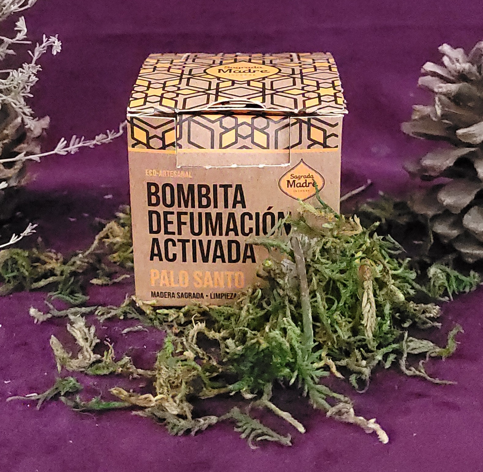 Bombitas Defumación Activada Palo Santo 8 unidades