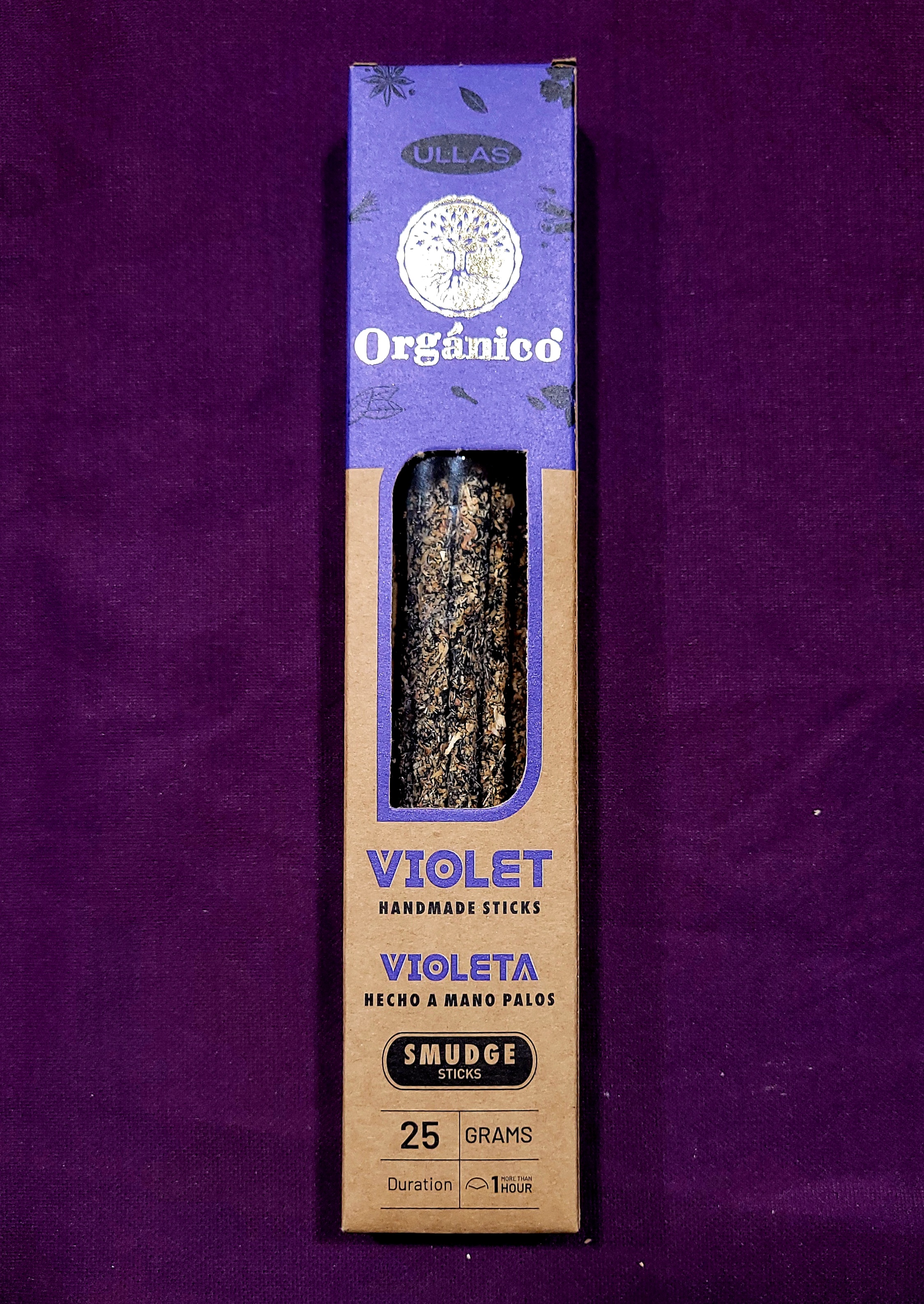 Incienso Natural de Violeta.