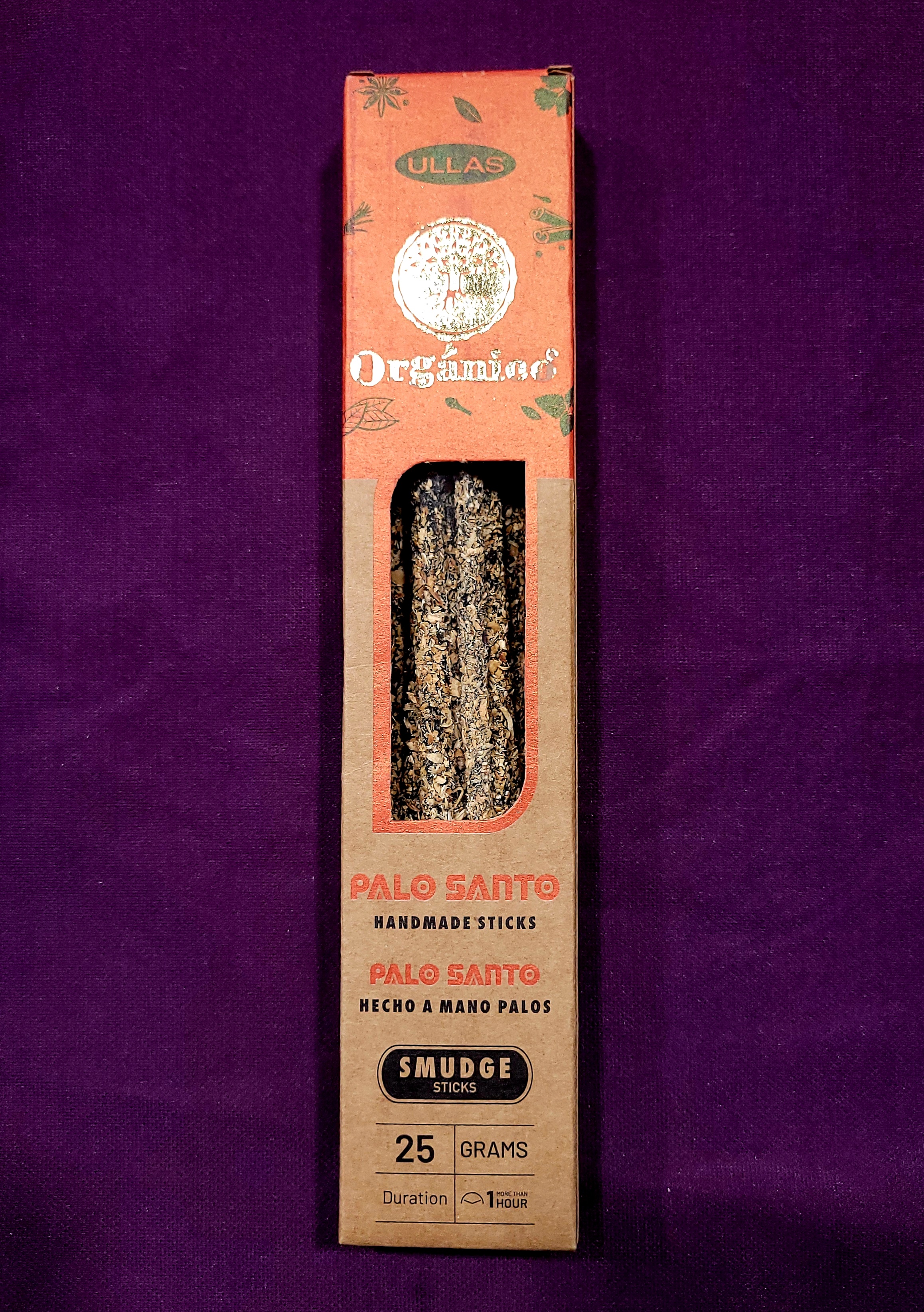 Incienso Natural de Palo Santo