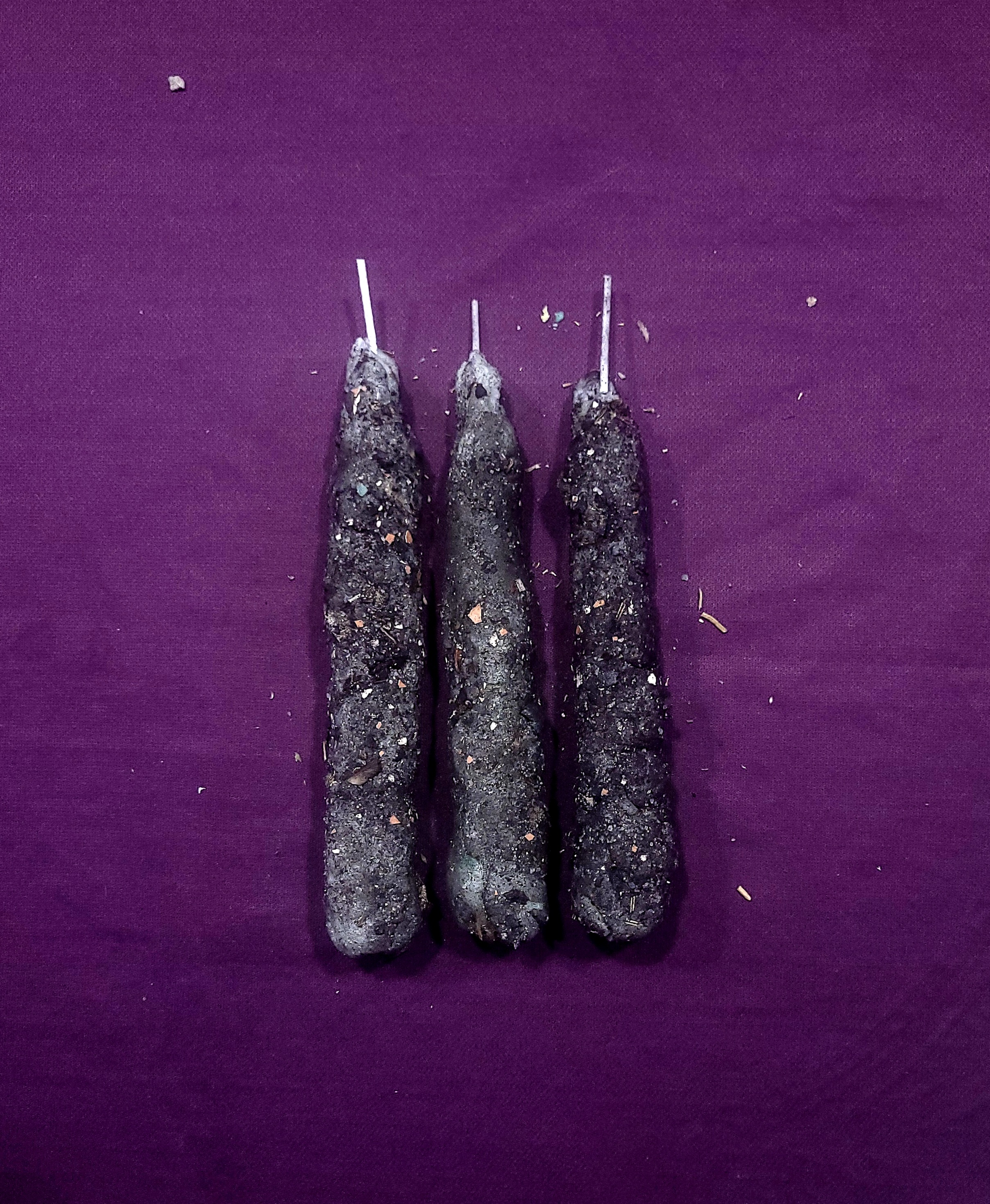 Vela Natural Herborea saca todo Mal, hechas a mano 