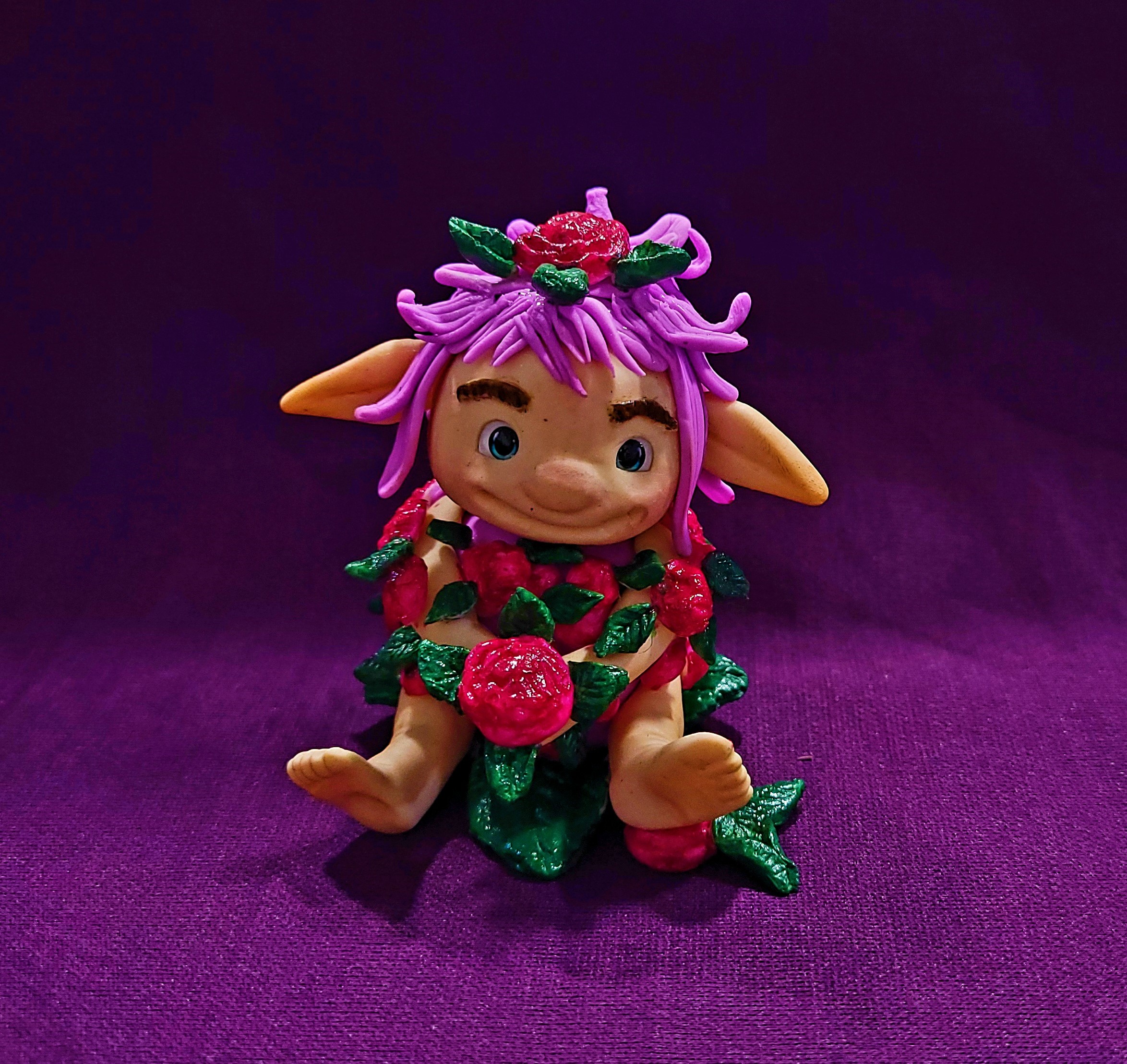 Duende del Bosque hecho a mano por Ananda (8,5 cm)