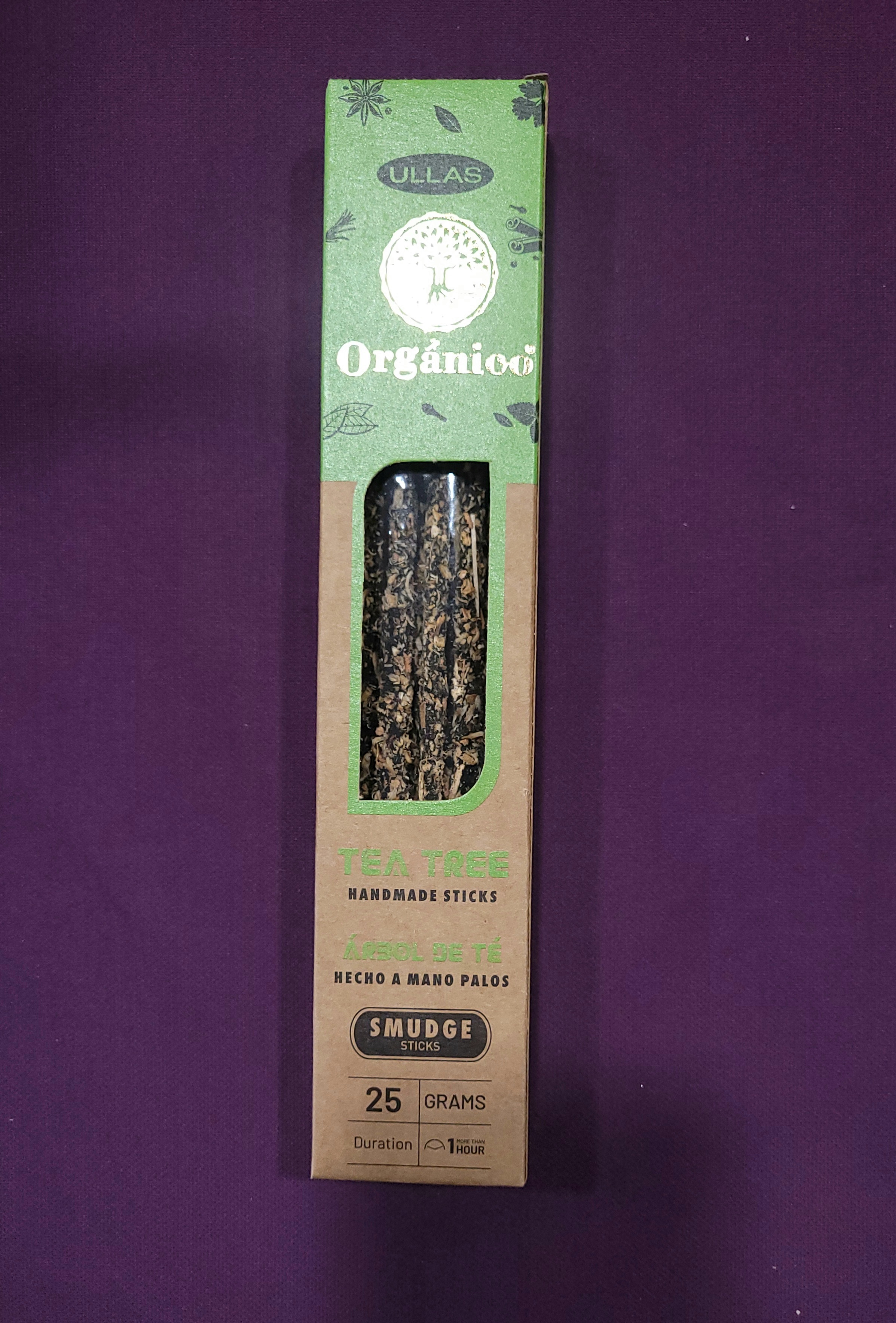 Incienso Natural de Té Verde