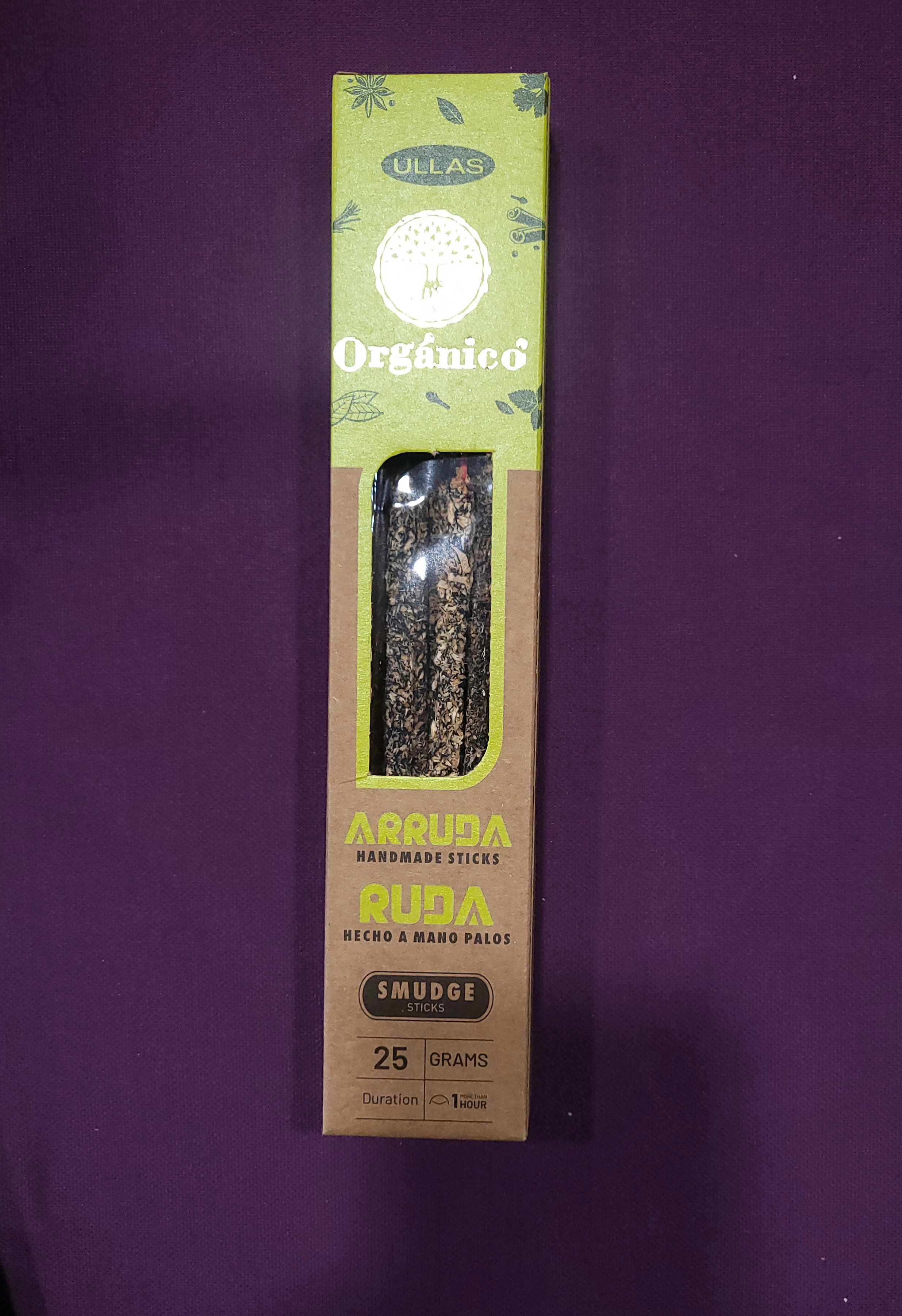 Incienso Natural de Ruda