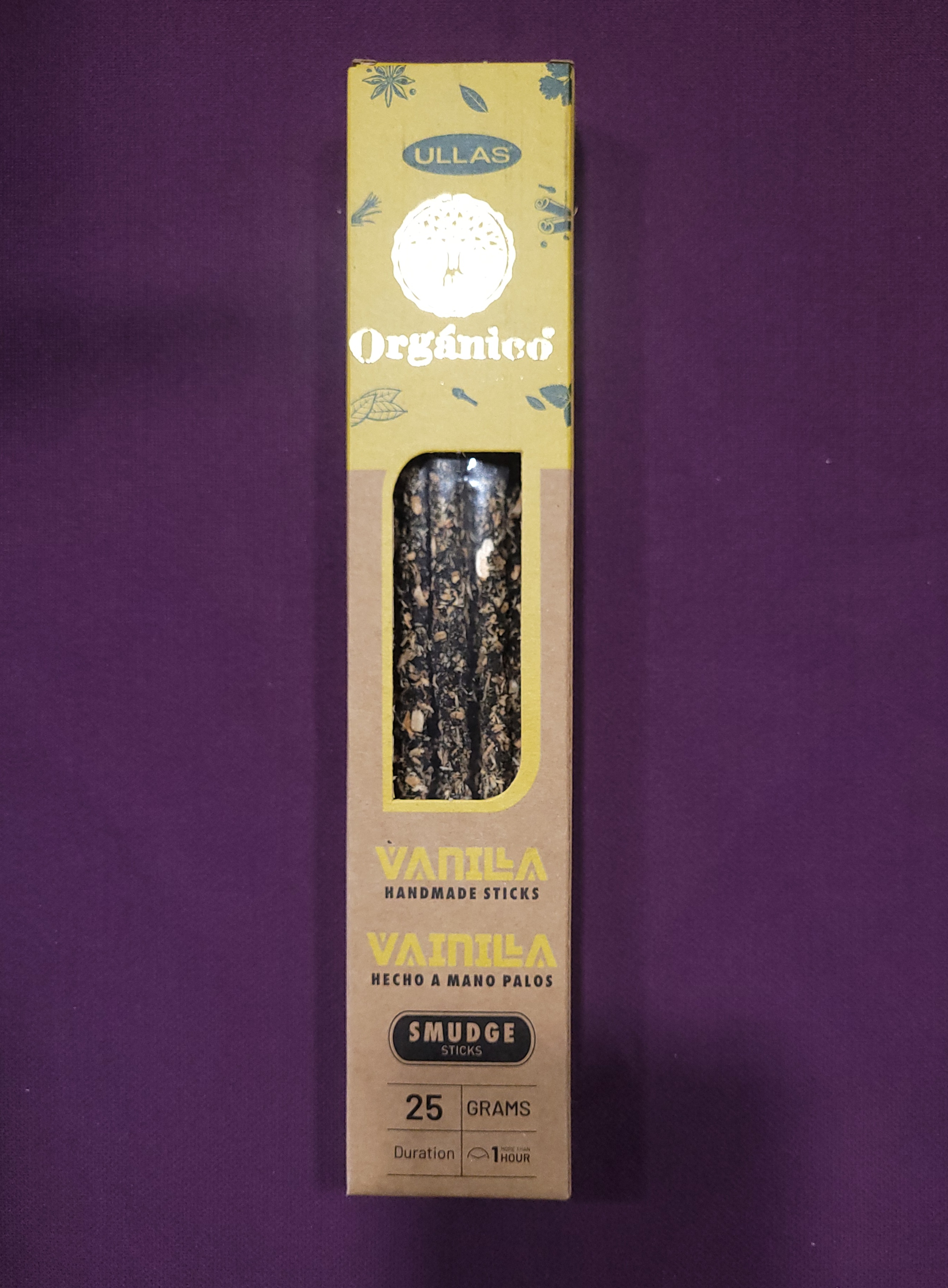 Incienso Natural de Vainilla