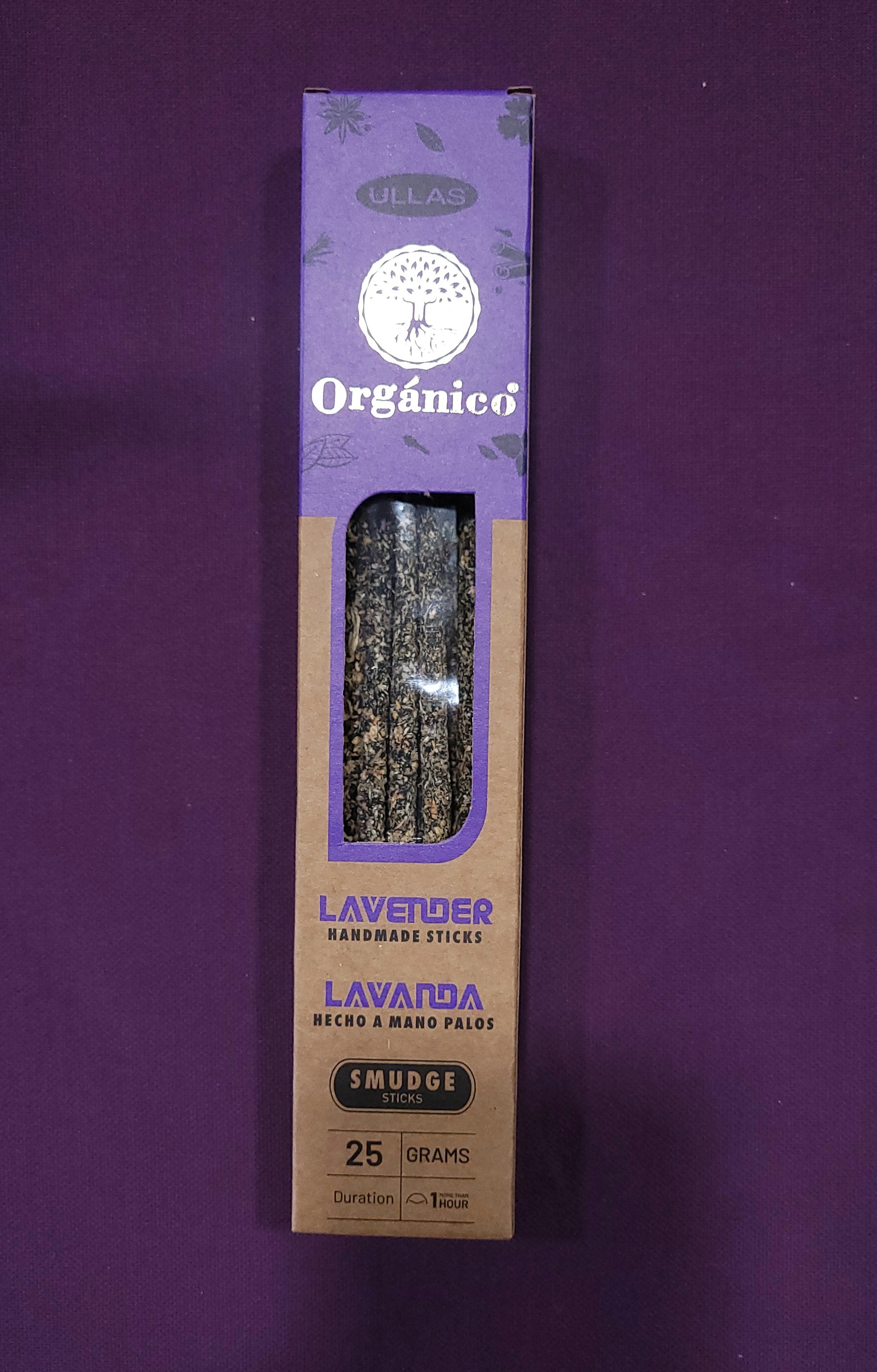 Incienso Natural de Lavanda