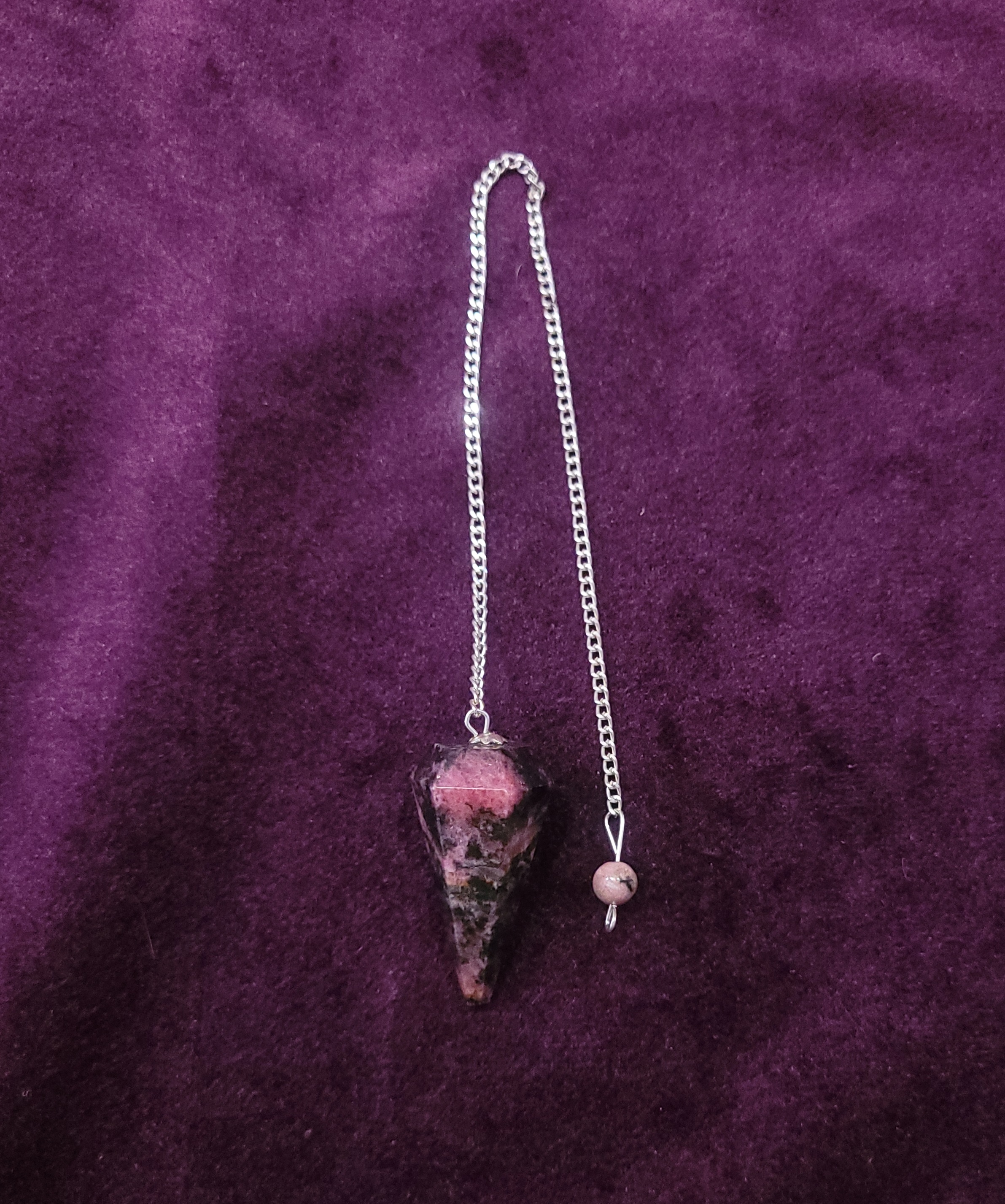 Péndulo Rodocrosita