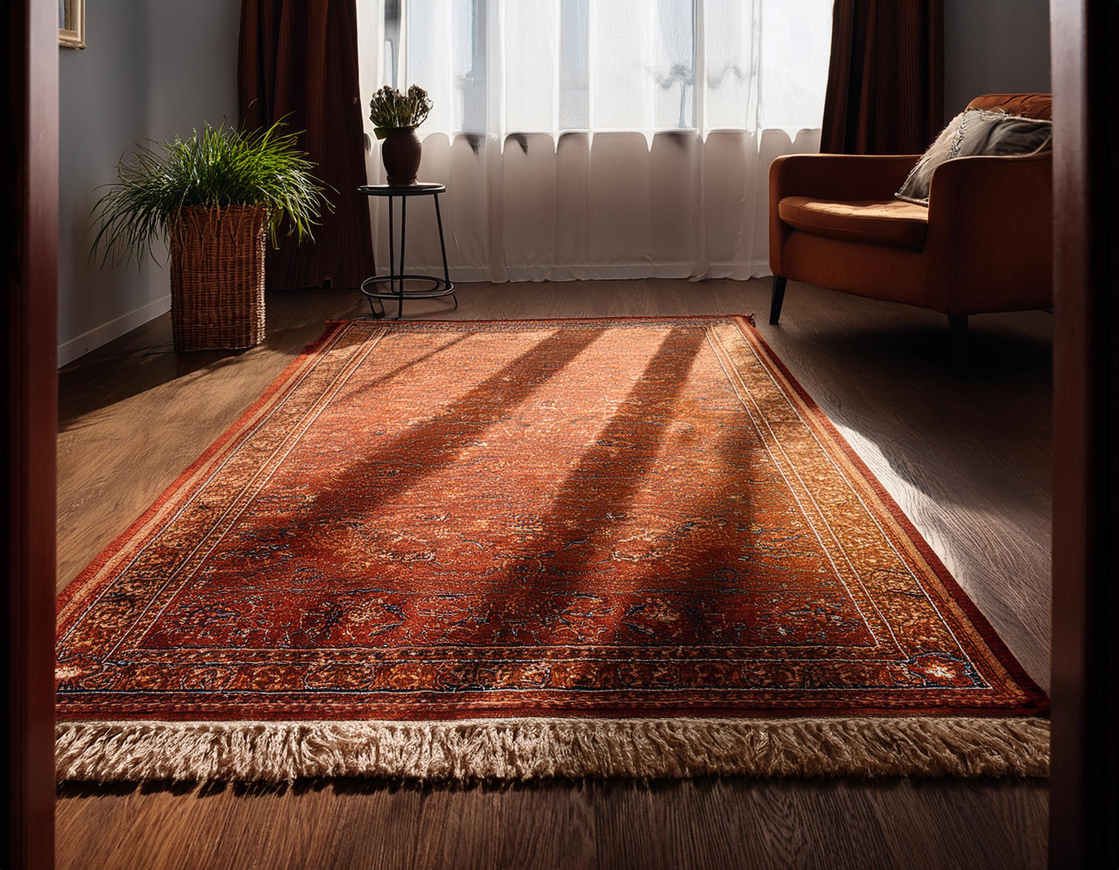 Vintage Persian Rug (Red)