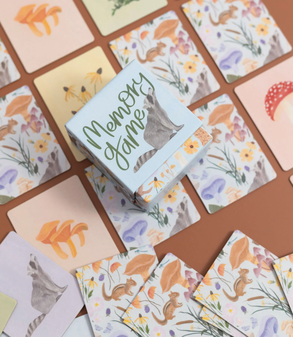 Memory Game Woodland Critters