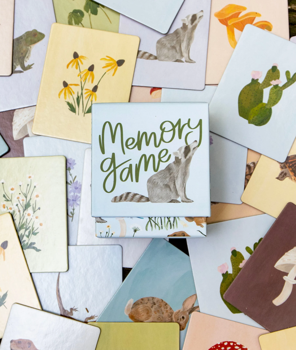 Memory Game Woodland Critters
