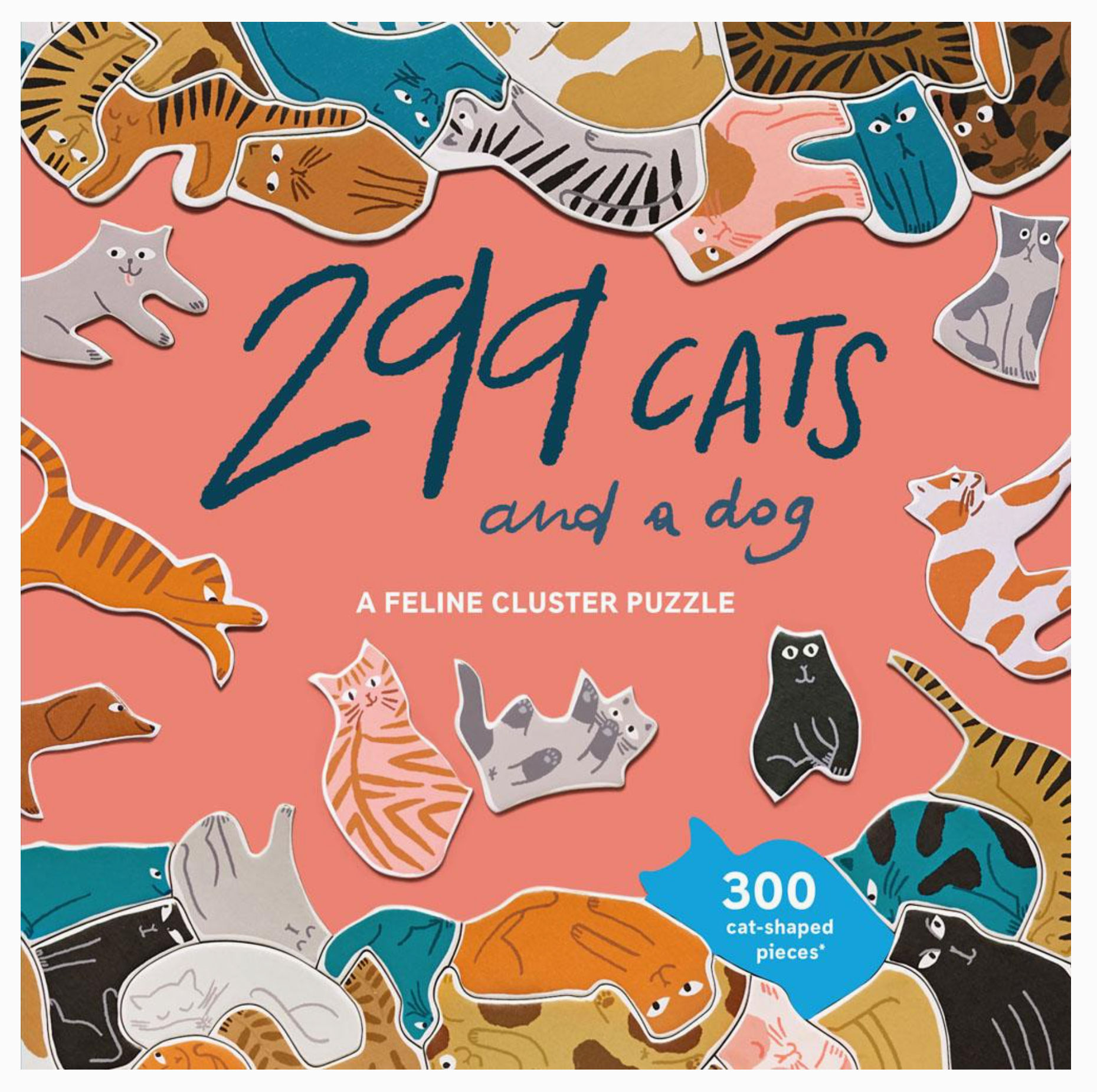 299 Cats (and A Dog) Cluster Puzzle