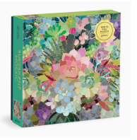 Succulent Mosaic Jigsaw Puzzle