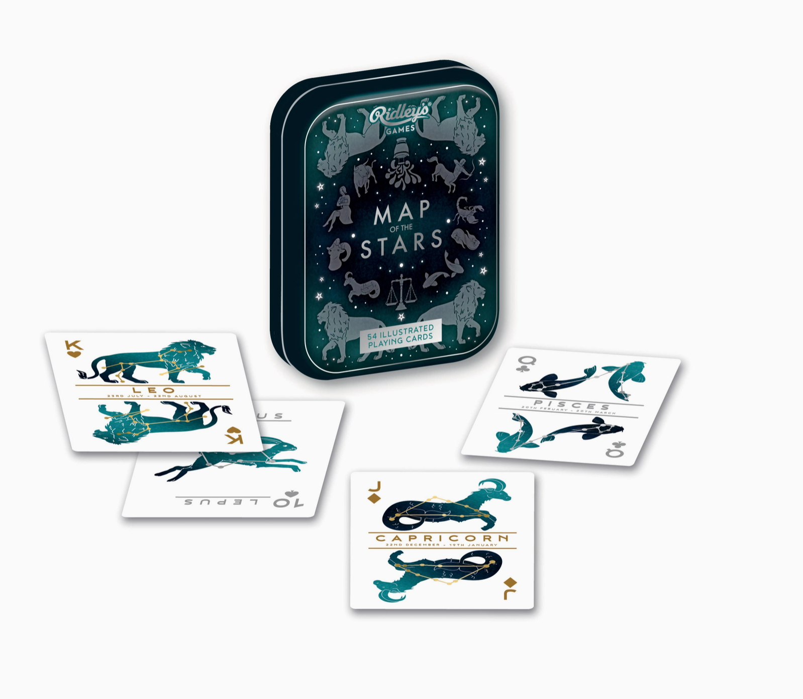 Map of the Stars Playing Cards