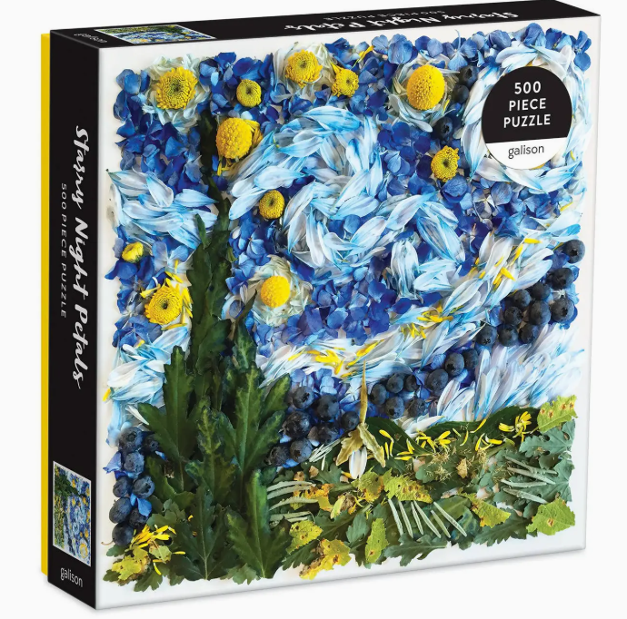 Starry Night Petals 500 Piece Puzzle