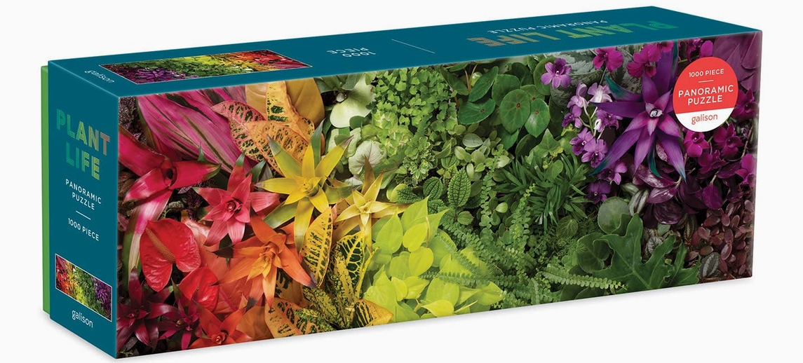 Plant Life 1000 Piece Panoramic Puzzle