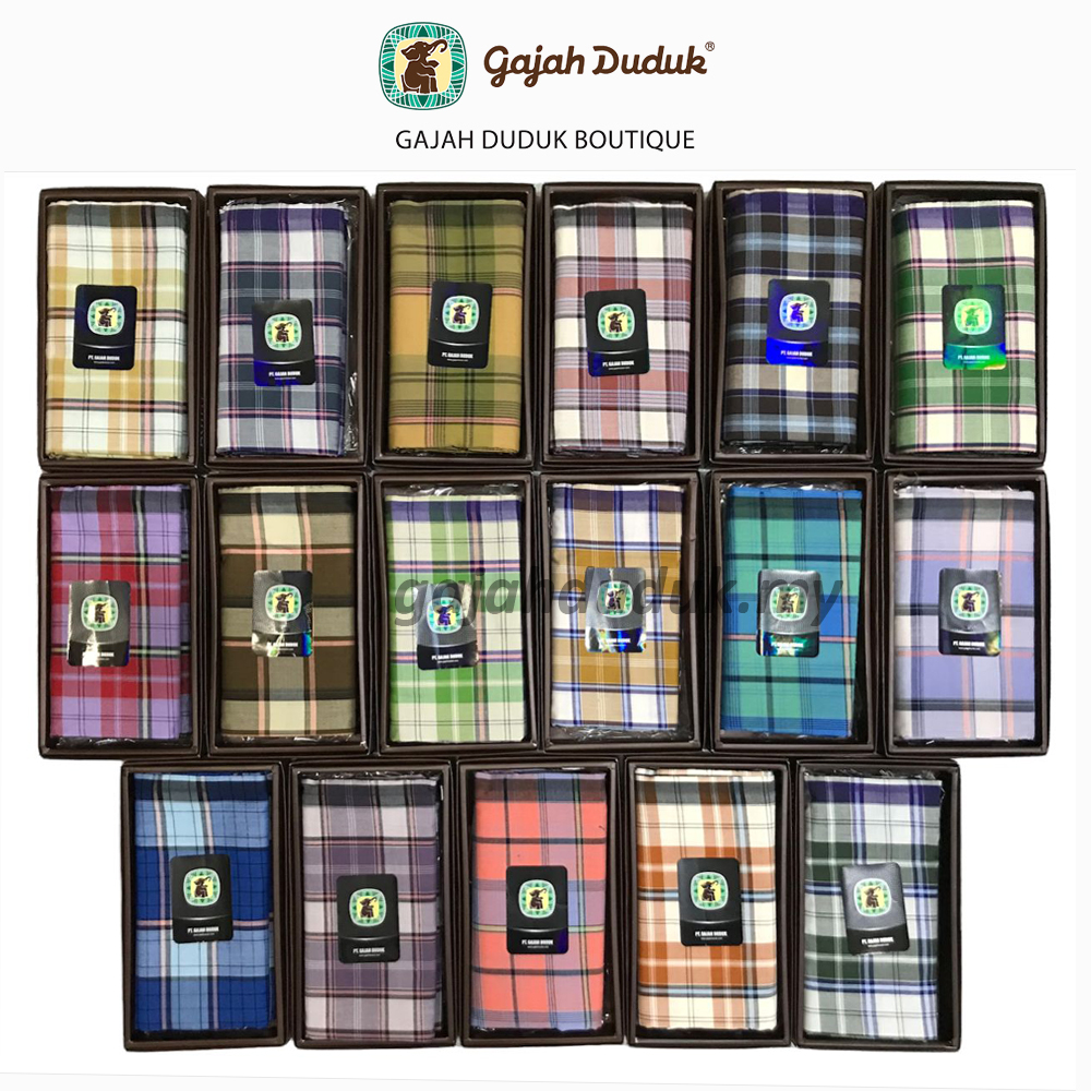 Kain Pelikat Gajah Duduk Mika Duplex  (Standard-2000 benang)