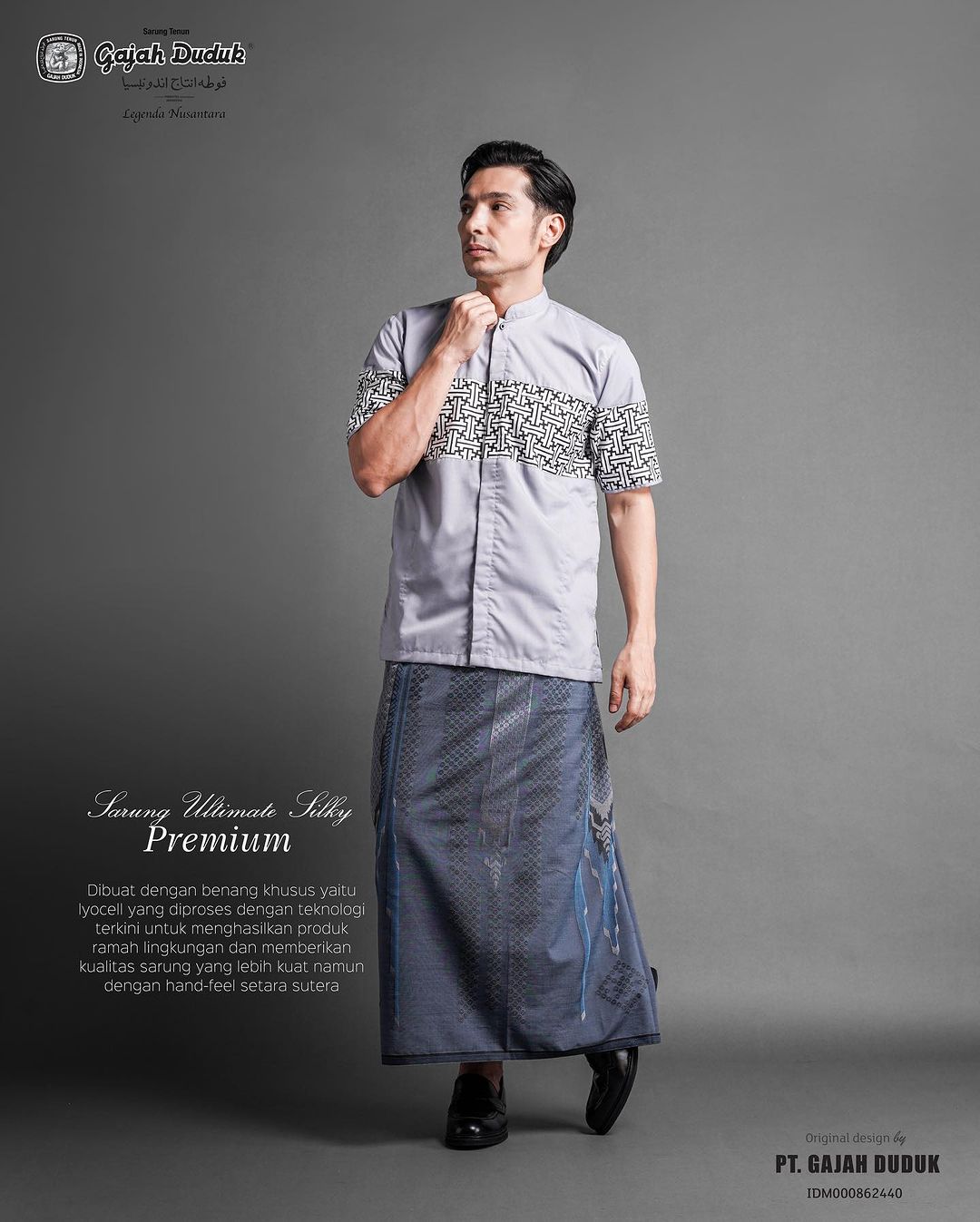 Kain Pelikat Eksklusif Gajah Duduk Ultimate Premium Silky (Premium - 15 000 benang)