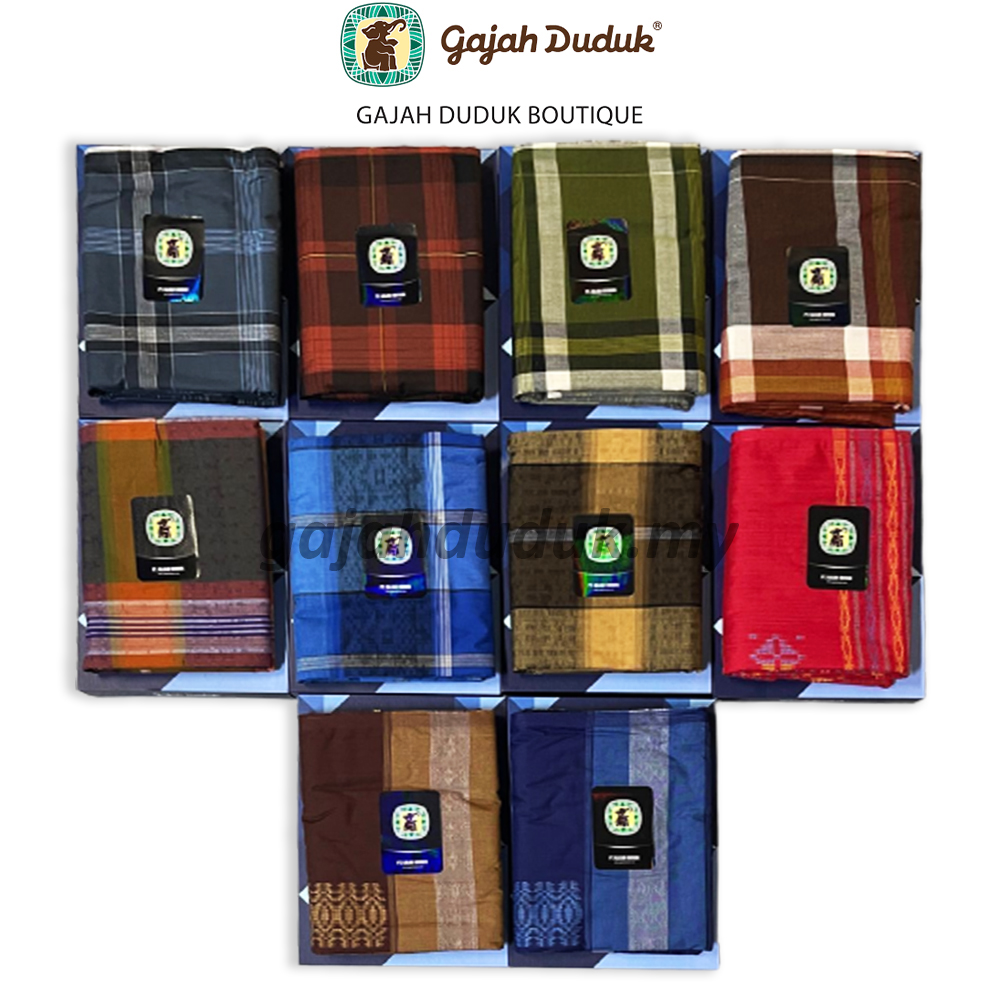  Kain Pelikat Eksklusif Gajah Duduk 5000 Berlian (Medium - 5000 benang)