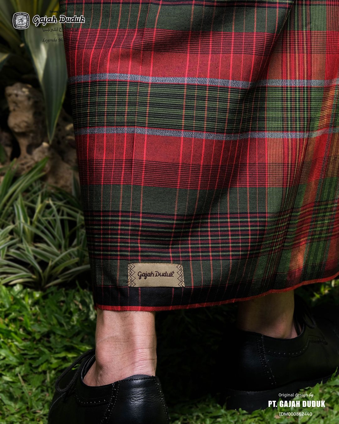  Kain Pelikat Eksklusif Gajah Duduk Piur (Medium - 4000 benang)